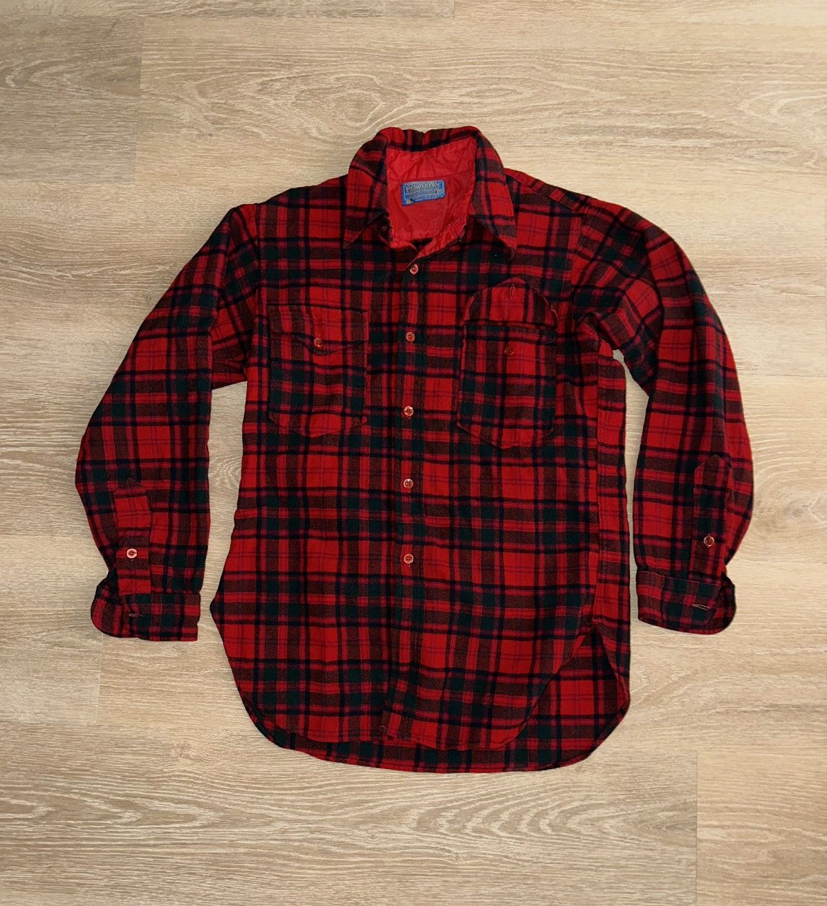 Pendleton × Vintage Vintage 80’s Pendleton Flannel Button Up Shirt Size 15 1/2 Size US S / EU 44-46 / 1 - 1 Thumbnail