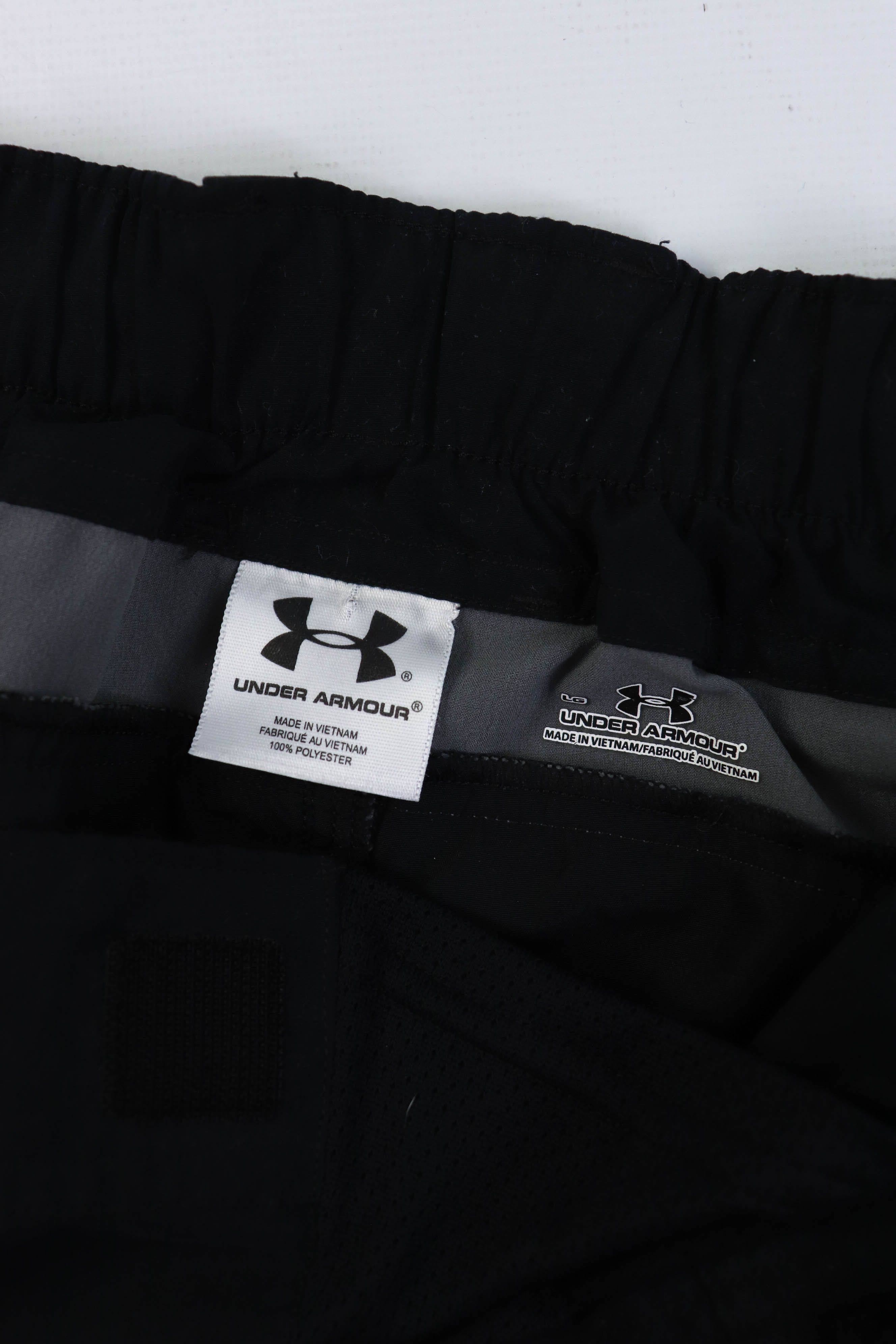 Under Armour 00s Vintage Under Armour 2in1 Transform Black Cycling Shorts Size US 34 / EU 50 - 12 Thumbnail