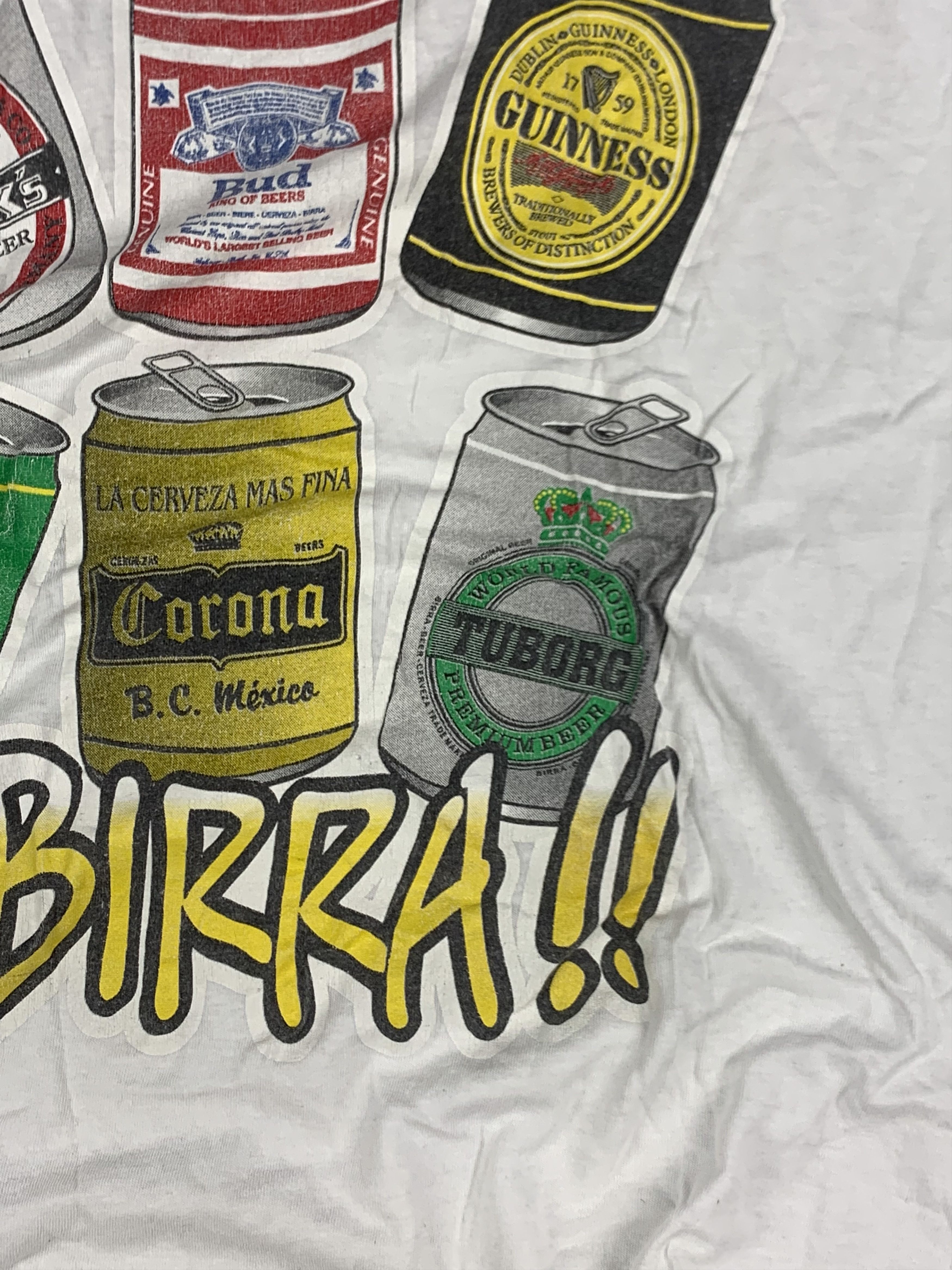 Vintage Vintage Beer Promo T-Shirt XL Size US XL / EU 56 / 4 - 5 Thumbnail