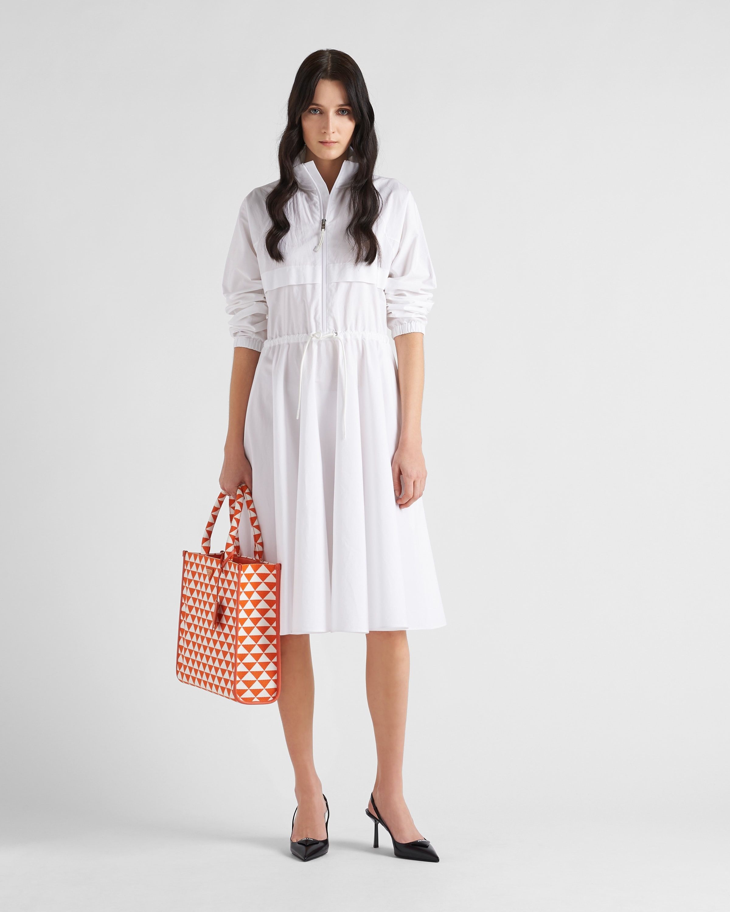 Prada o1la1rc1a0925 Size: OS / Large Symbole Embroidered Handbag Size ONE SIZE - 8 Thumbnail