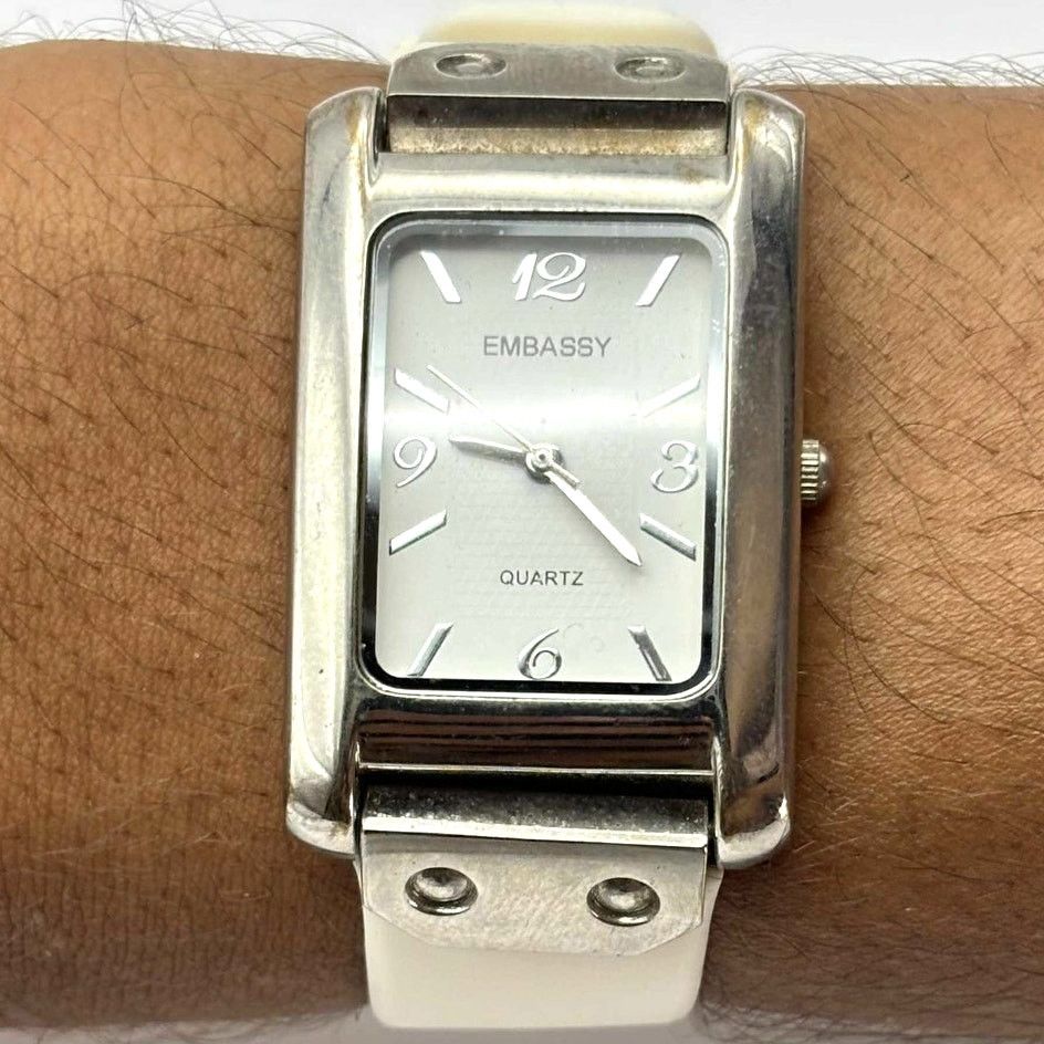 Other White & Silver Embassy Men's Watch Size ONE SIZE - 2 Thumbnail