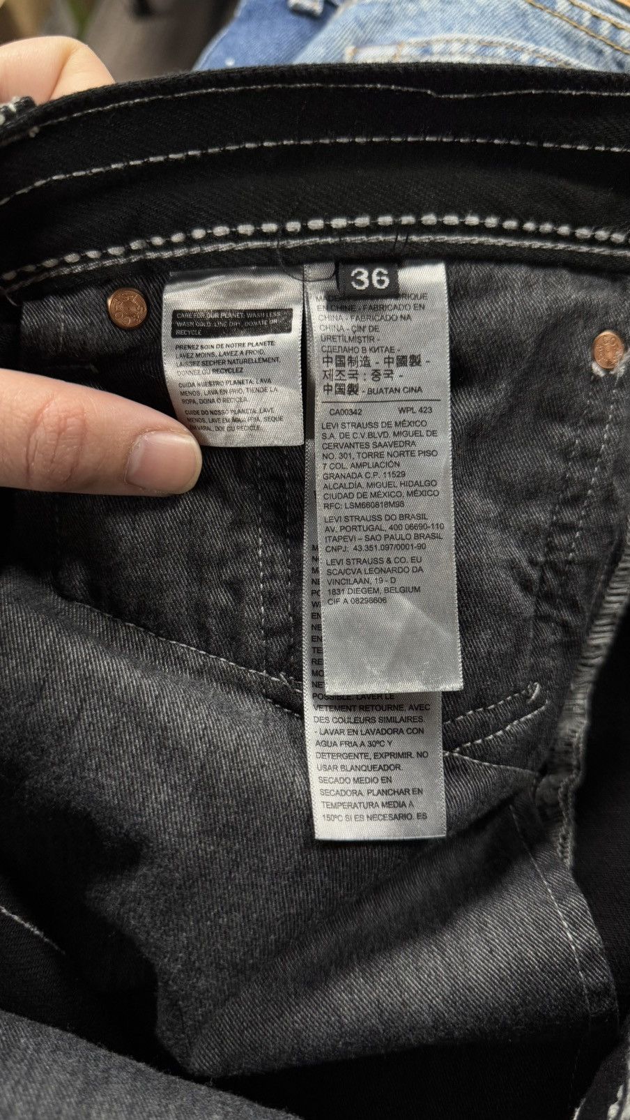 DENIM TEARS Denim Tears Patchwork Pants 36 Size US 36 / EU 52 - 5 Thumbnail