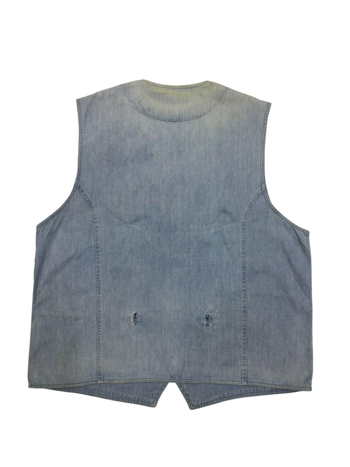 Jean Charles De Castelbajac Jeans Louis Fradet Denim Vest Size US M / EU 48-50 / 2 - 5 Thumbnail