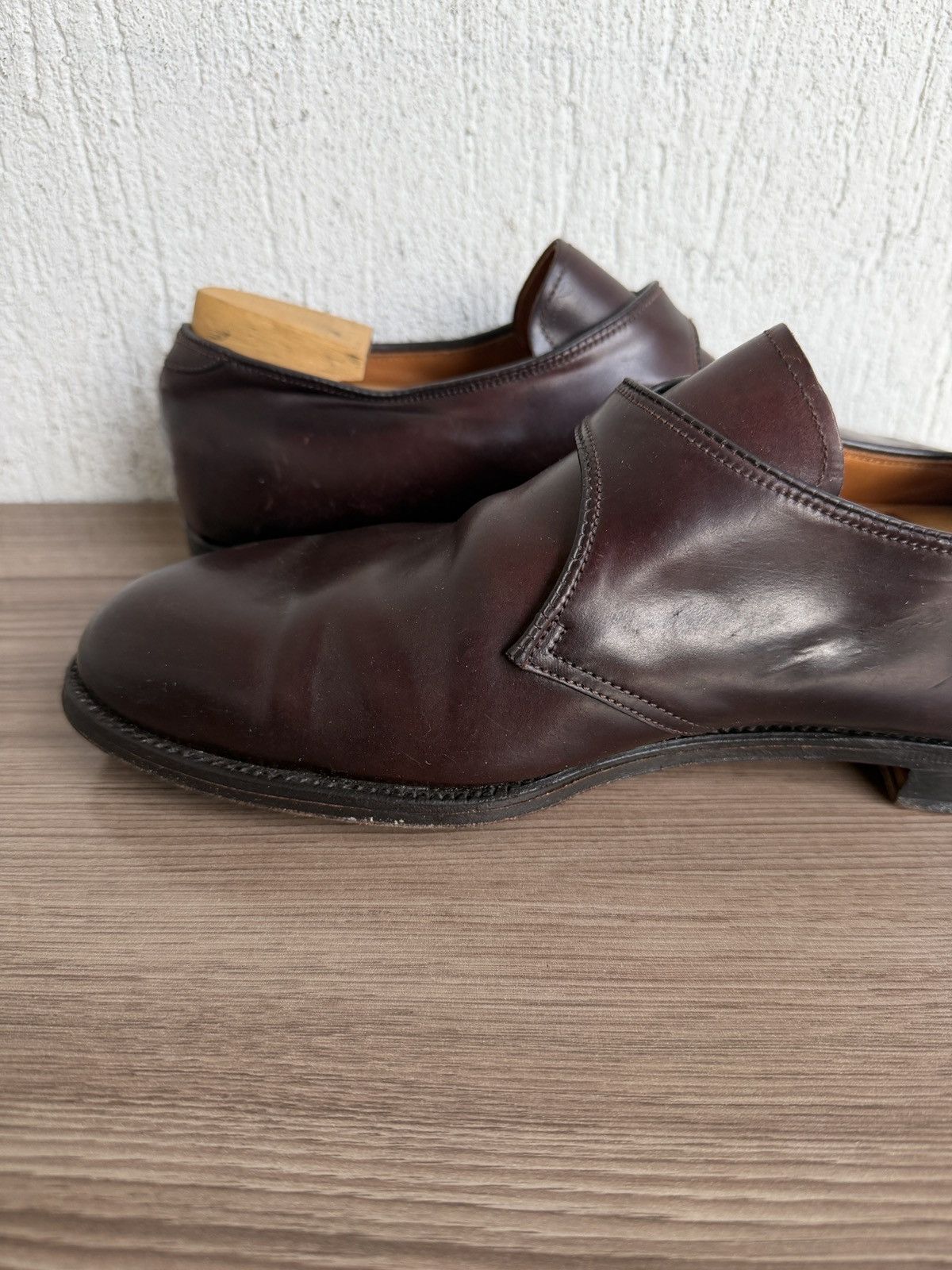 Alden 954 shell cordovan monk derby Size US 9.5 / EU 42-43 - 11 Thumbnail