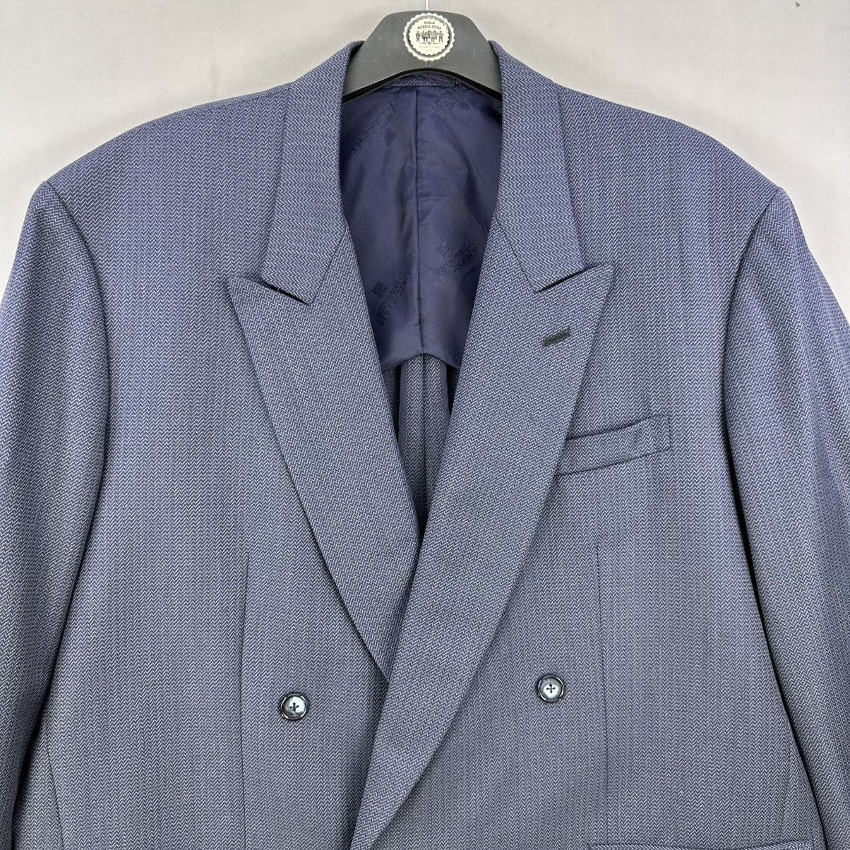 Givenchy Vintage Givenchy Pines Tailor Double Breasted Blazer Coat Size US XL / EU 56 / 4 - 7 Thumbnail