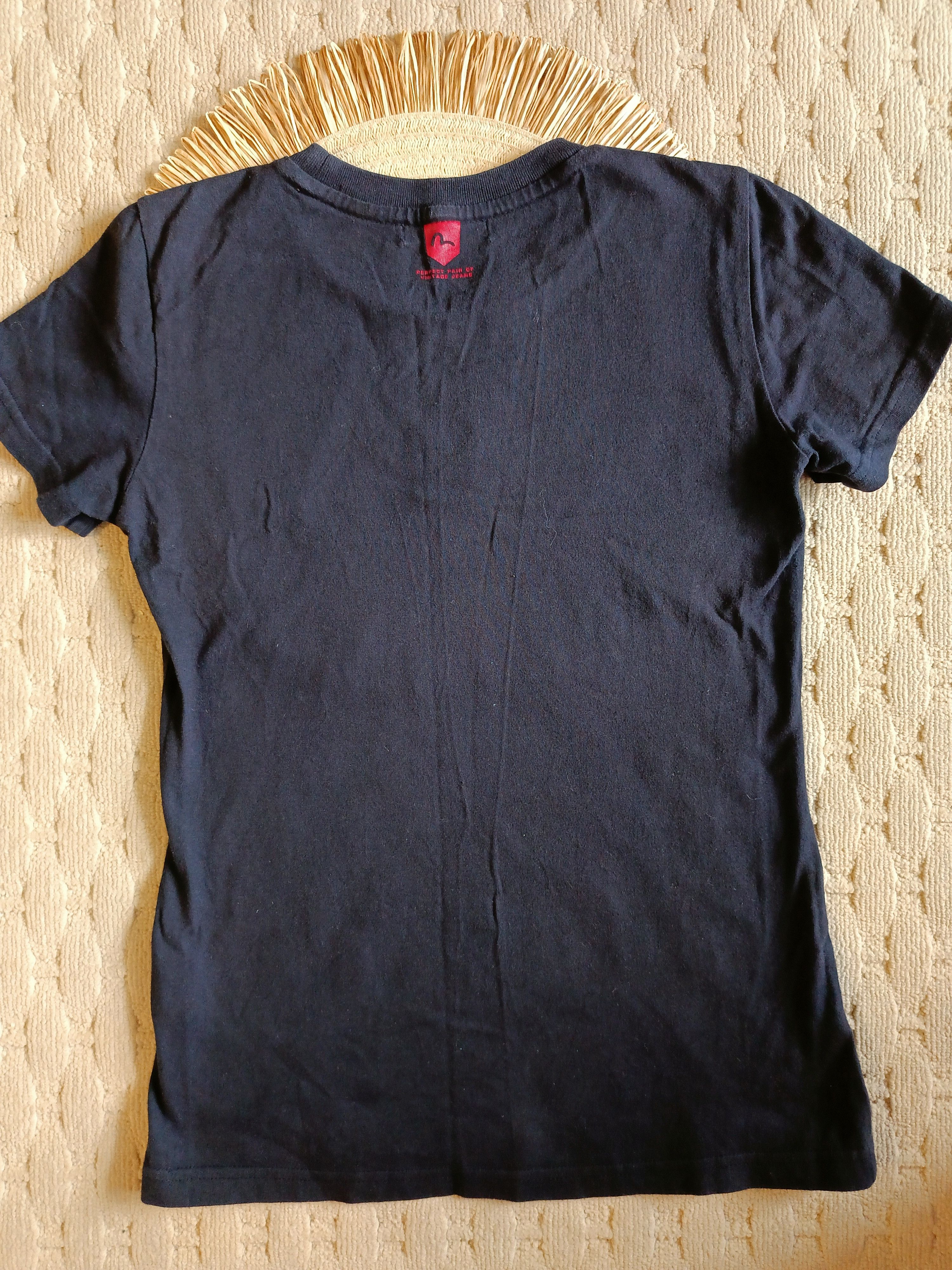 Evisu Navy blue t-shirt Evisu with the logo Size S / US 4 / IT 40 - 6 Thumbnail
