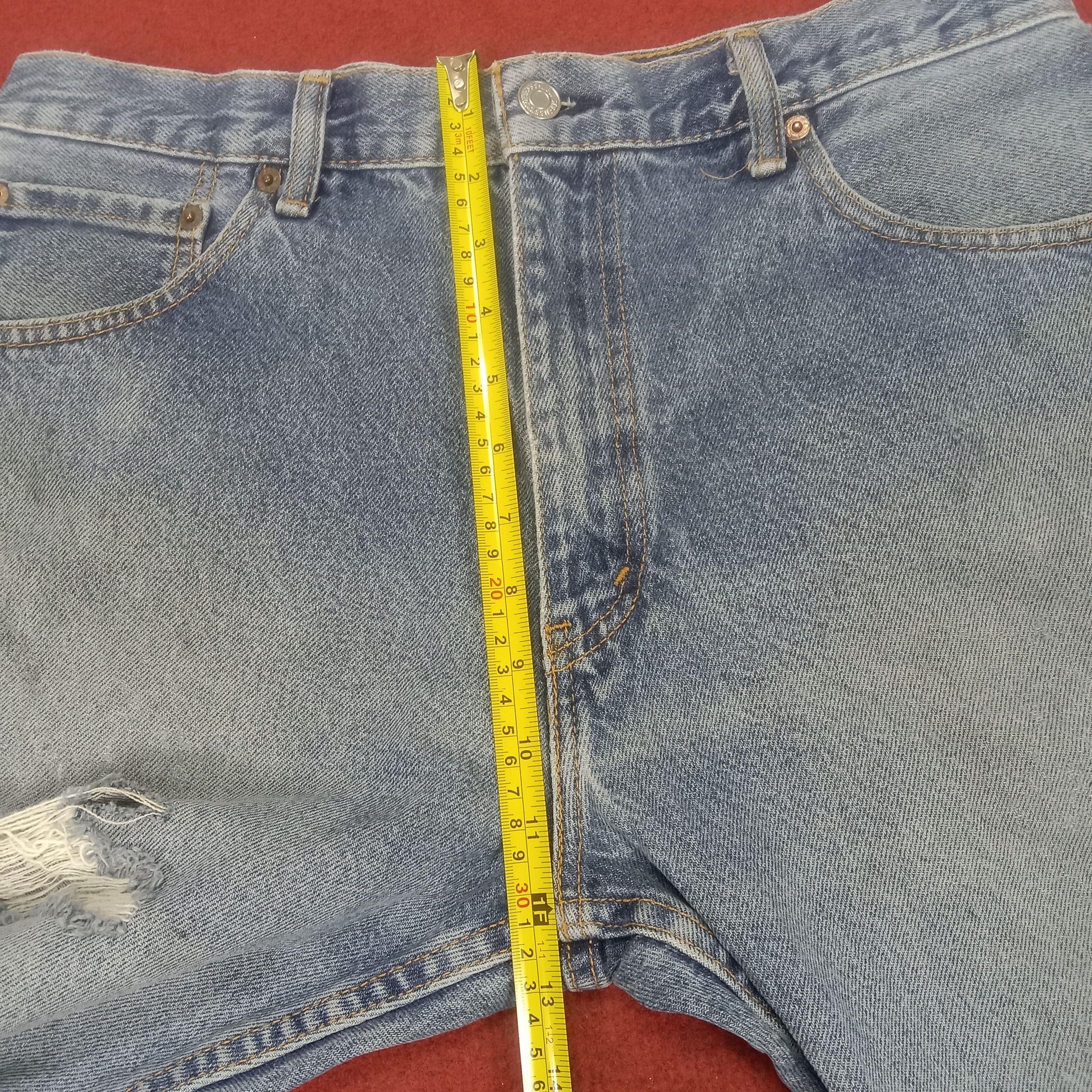 Levi's × Vintage Levis Distressed Jeans Daily Streetwear Style Size US 33 - 8 Thumbnail