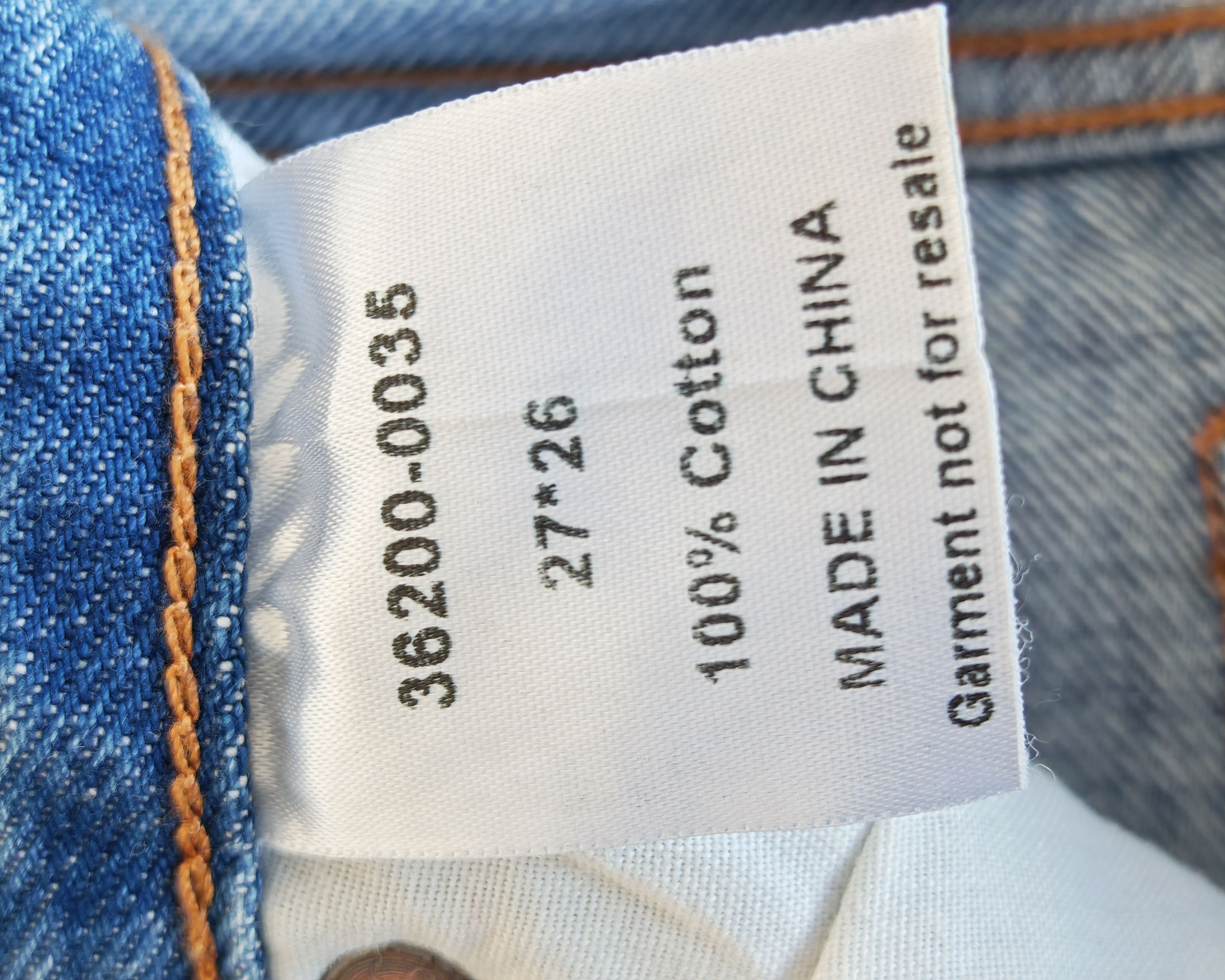 Levi's RARE Sample Levi's 501 Rhinestone Jeans W27 Size 27" / US 4 / IT 40 - 8 Thumbnail