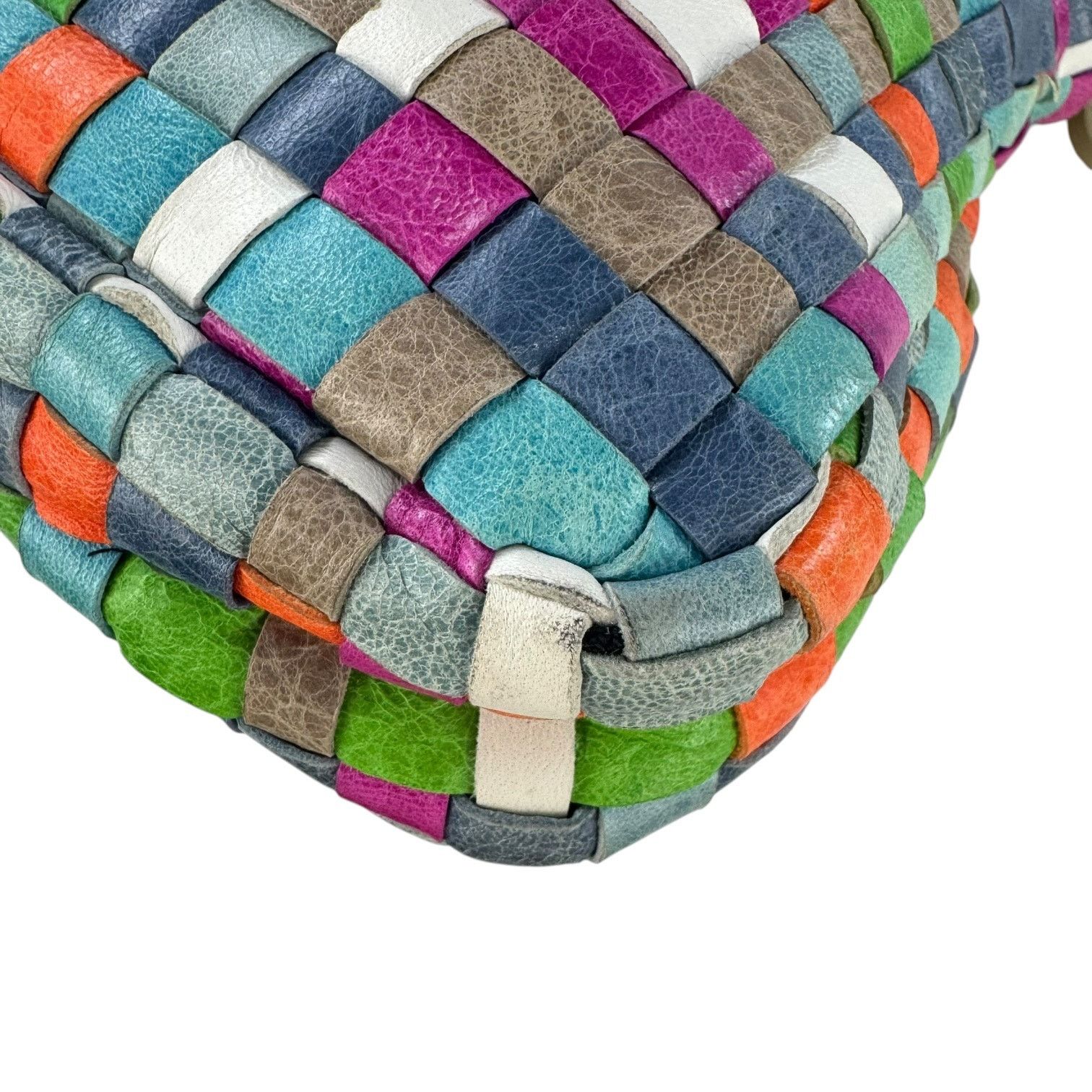 Bottega Veneta Balenciaga Multicolor Woven City Bag Size ONE SIZE - 17 Thumbnail