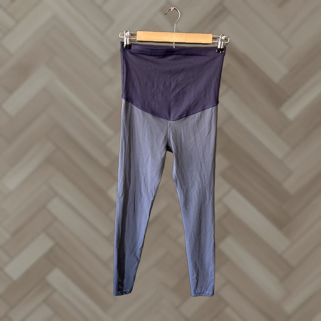Vintage PinkBlush Leggings Womens Maternity Small Blue Ankle Size S Size 28" / US 6 / IT 42 - 1 Thumbnail