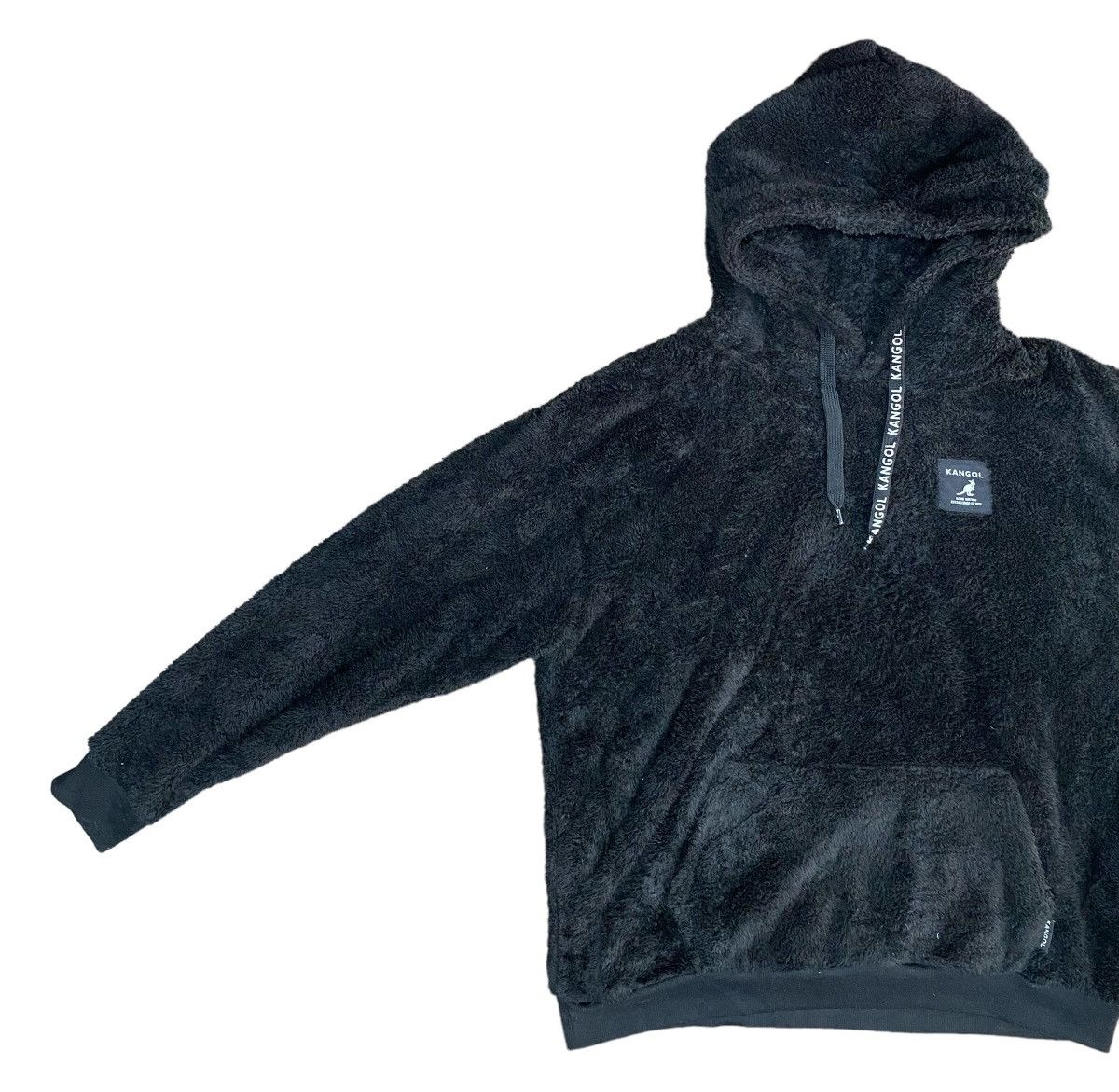 Other KANGOL Fleece Black Hoodie Size US L / EU 52-54 / 3 - 3 Thumbnail