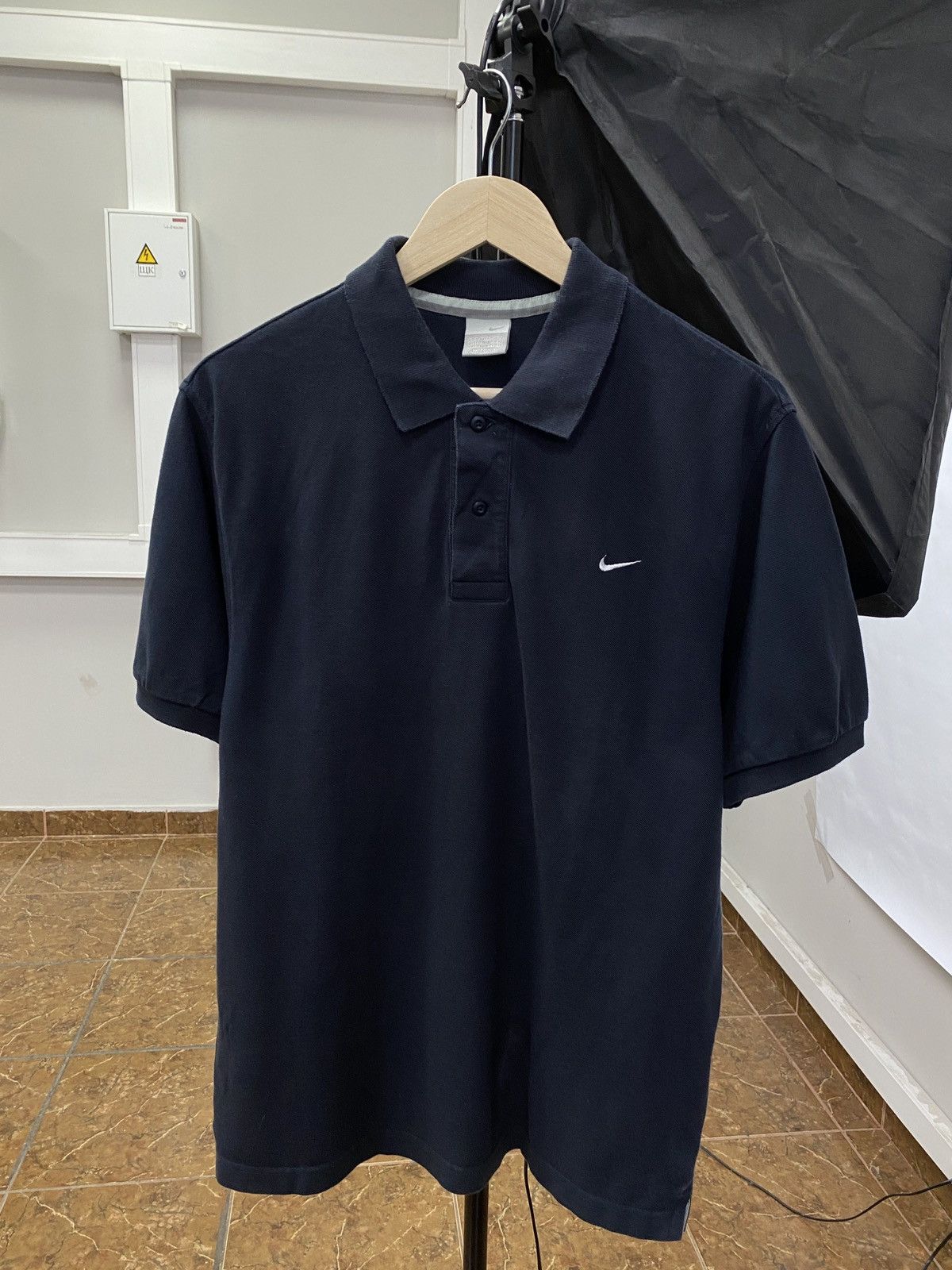 Nike Vintage Nike Striped Polo T-Shirt Y2K | Grailed