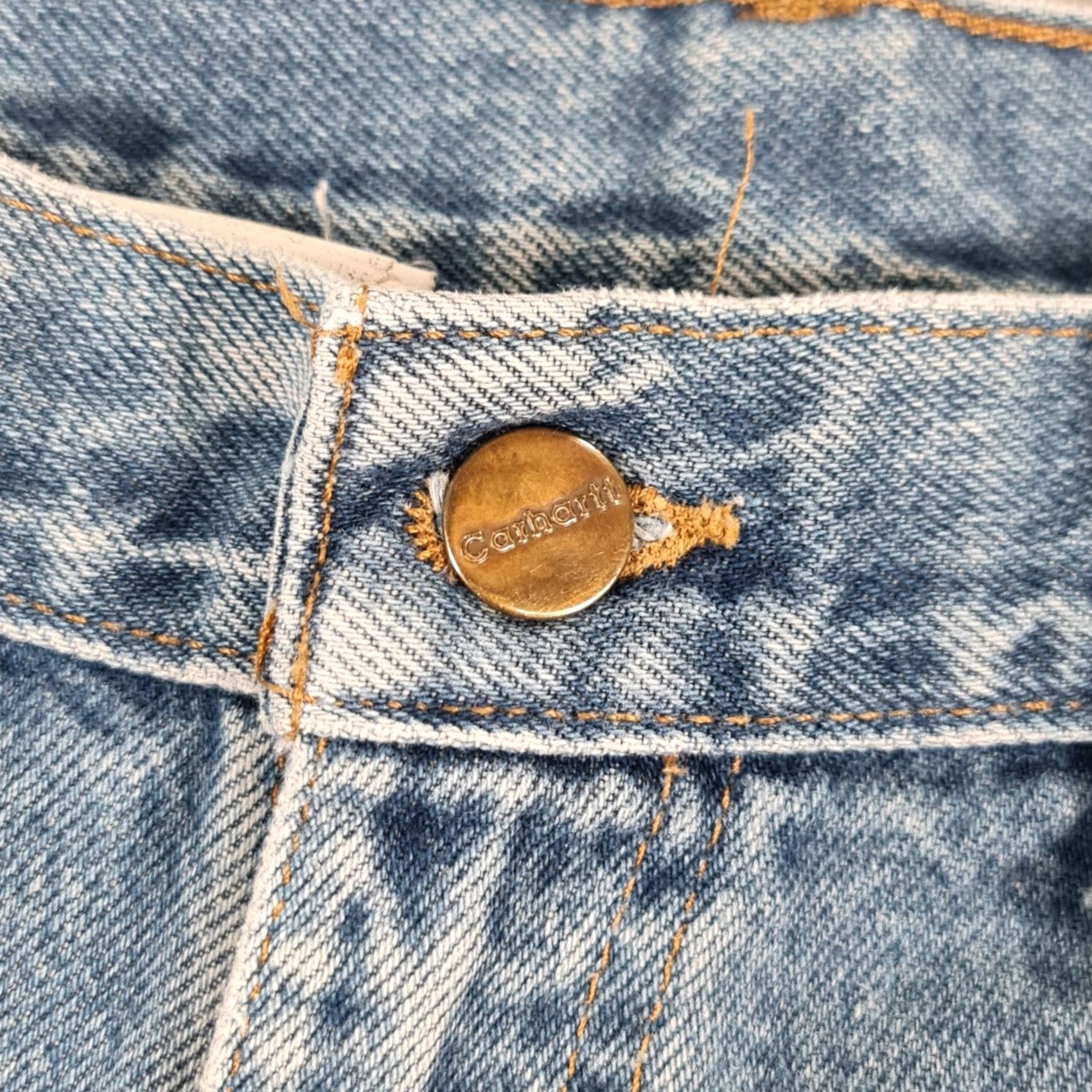 Carhartt Carhartt Jeans Blue W36 L30 Relaxed Straight Denim D480 DVB Mens Size US 36 / EU 52 - 3 Thumbnail