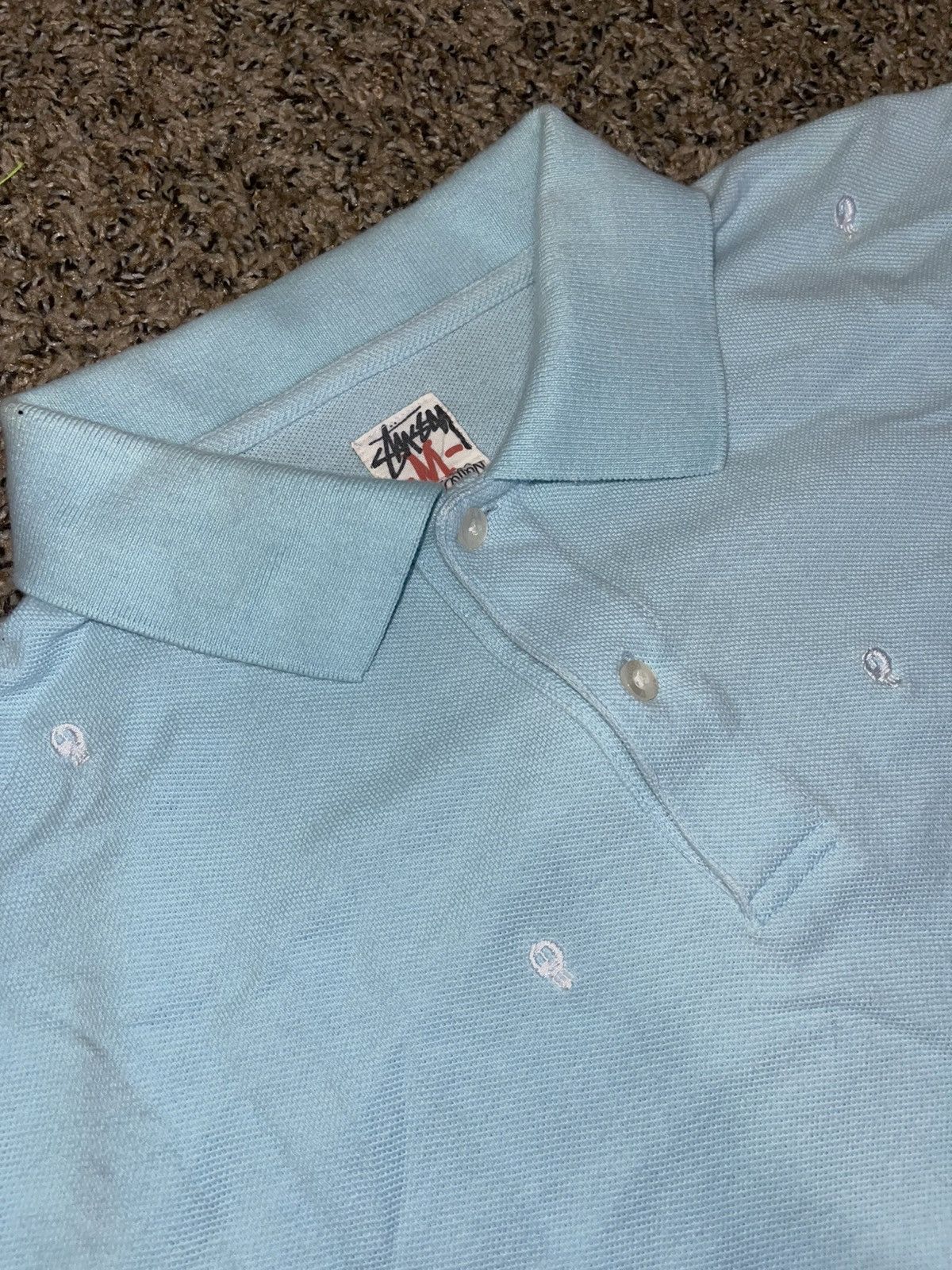 Stussy Vintage Stussy Skull Polo Size US M / EU 48-50 / 2 - 2 Thumbnail