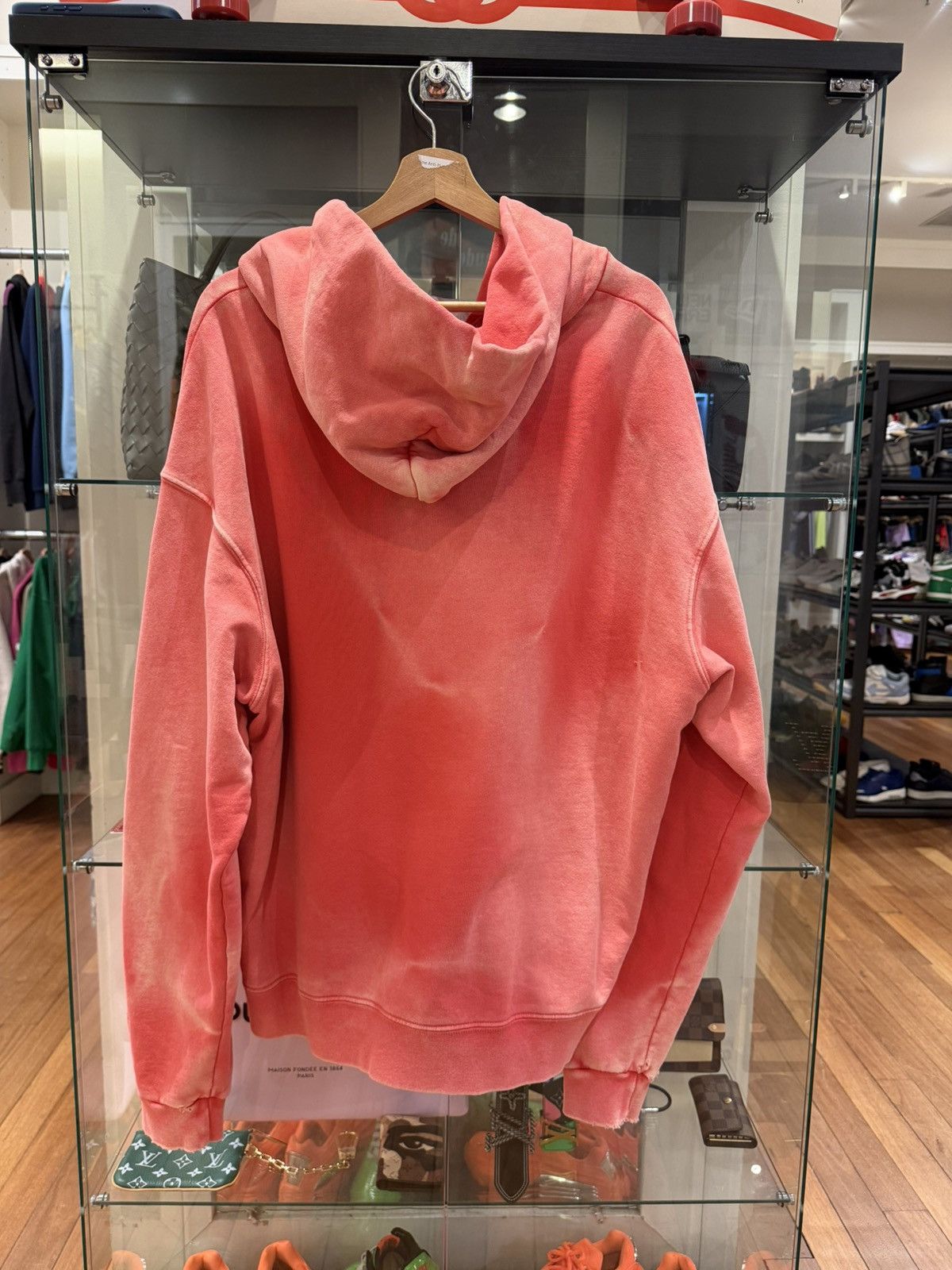 Gallery Dept. Gallery Dept Full Zip Hoodie - Sun Faded Red Size US XL / EU 56 / 4 - 1 Thumbnail