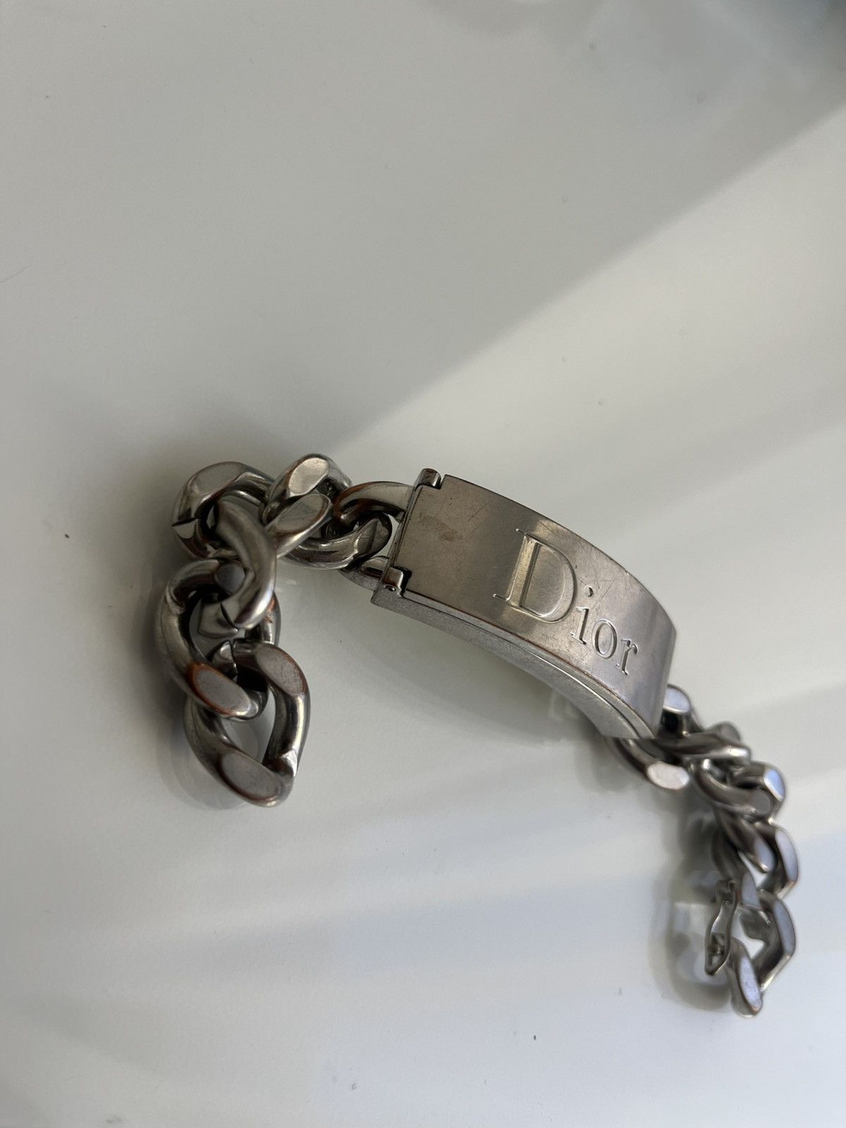 Dior Dior 2004 John Galliano Cuban Link Stash Spot Bracelet Size ONE SIZE - 6 Thumbnail