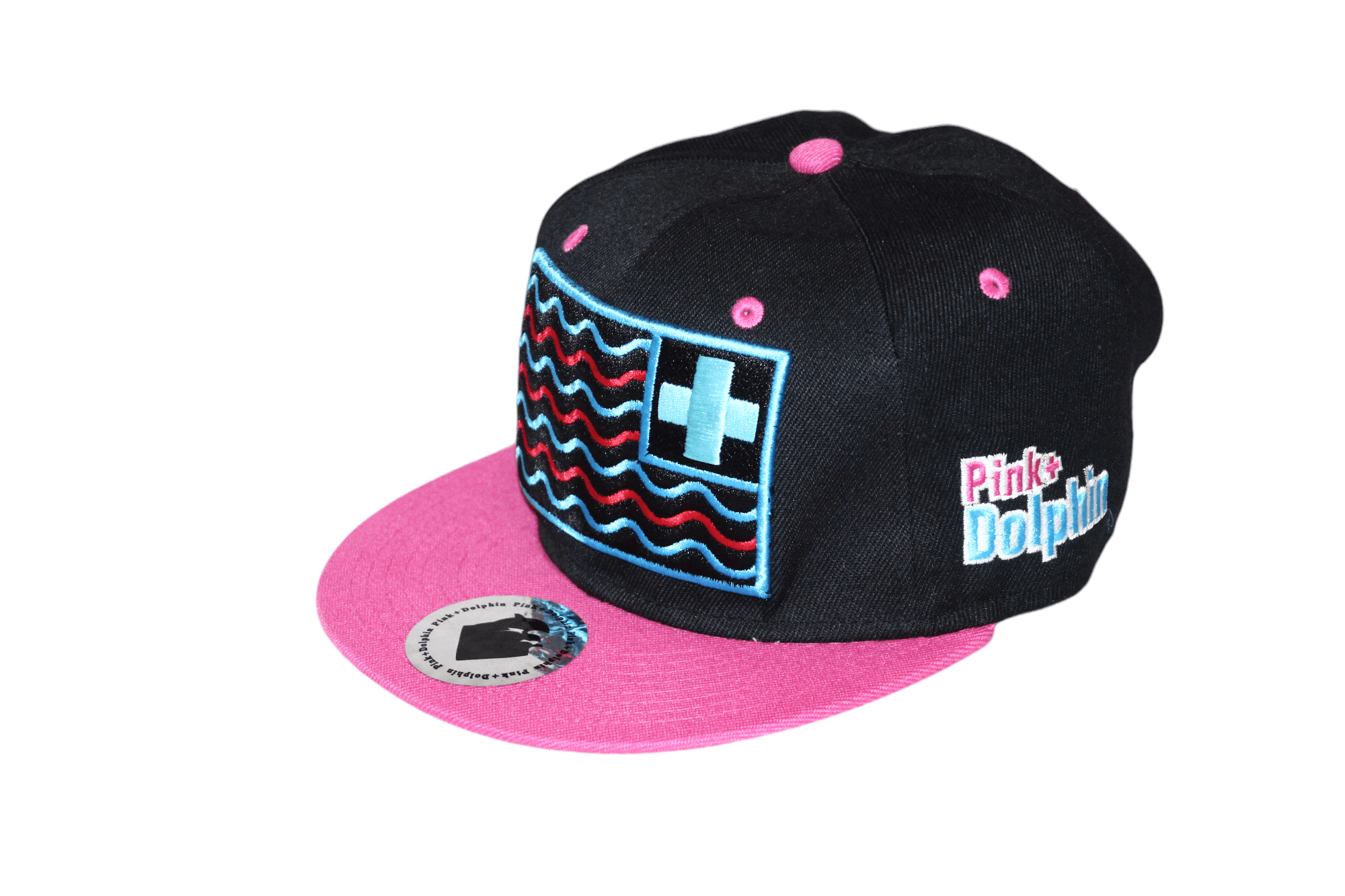 Pink Dolphin Vintage Pink + Dolphin Snapback Hat Size ONE SIZE - 2 Thumbnail