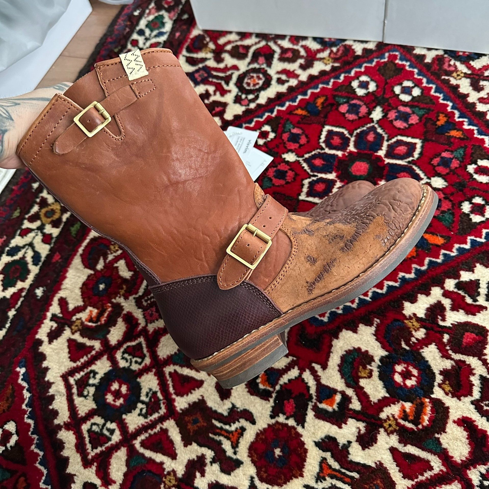 Visvim VISVIM 23AW T.W.O. Engineer Boots 8 Size US 8 / EU 41 - 6 Thumbnail