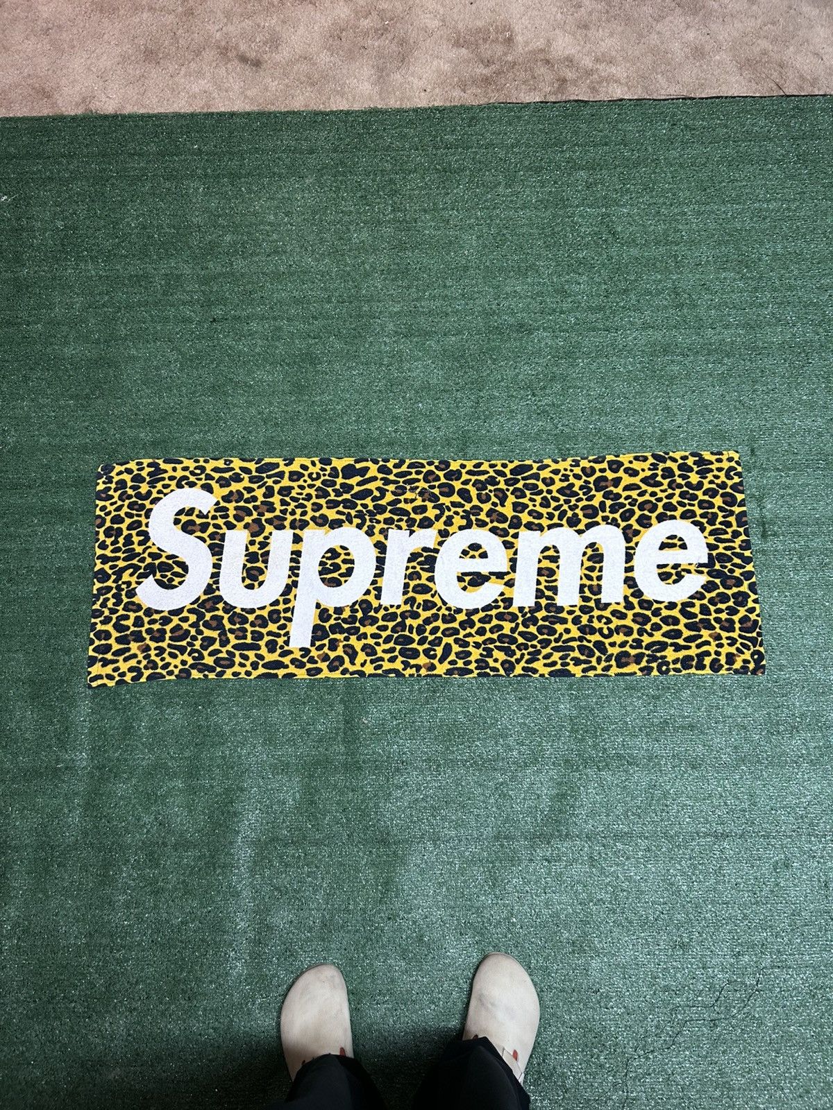 Supreme SUPREME LEOPARD PRINT TOWEL | Grailed