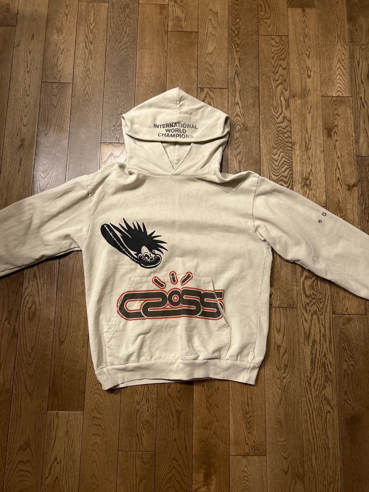 Travis Scott Travis Scott Motor Sport Hoodie ‘Medium Olive’ Size US M / EU 48-50 / 2 - 1 Thumbnail