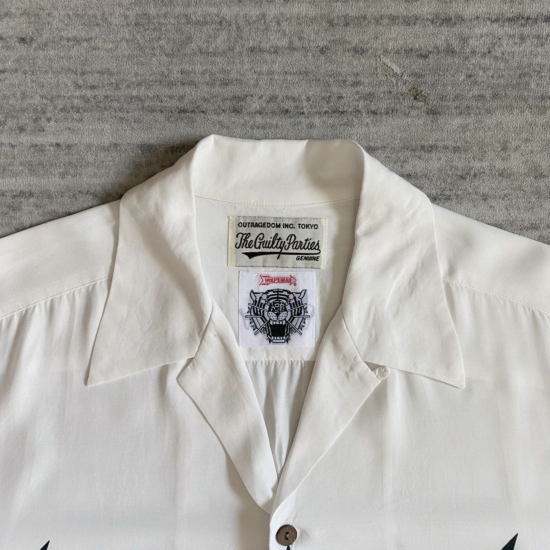 Wacko Maria WackoMaria TATOO Skull 56 Hawaiian Short Sleeve Shirt M Size US M / EU 48-50 / 2 - 4 Thumbnail