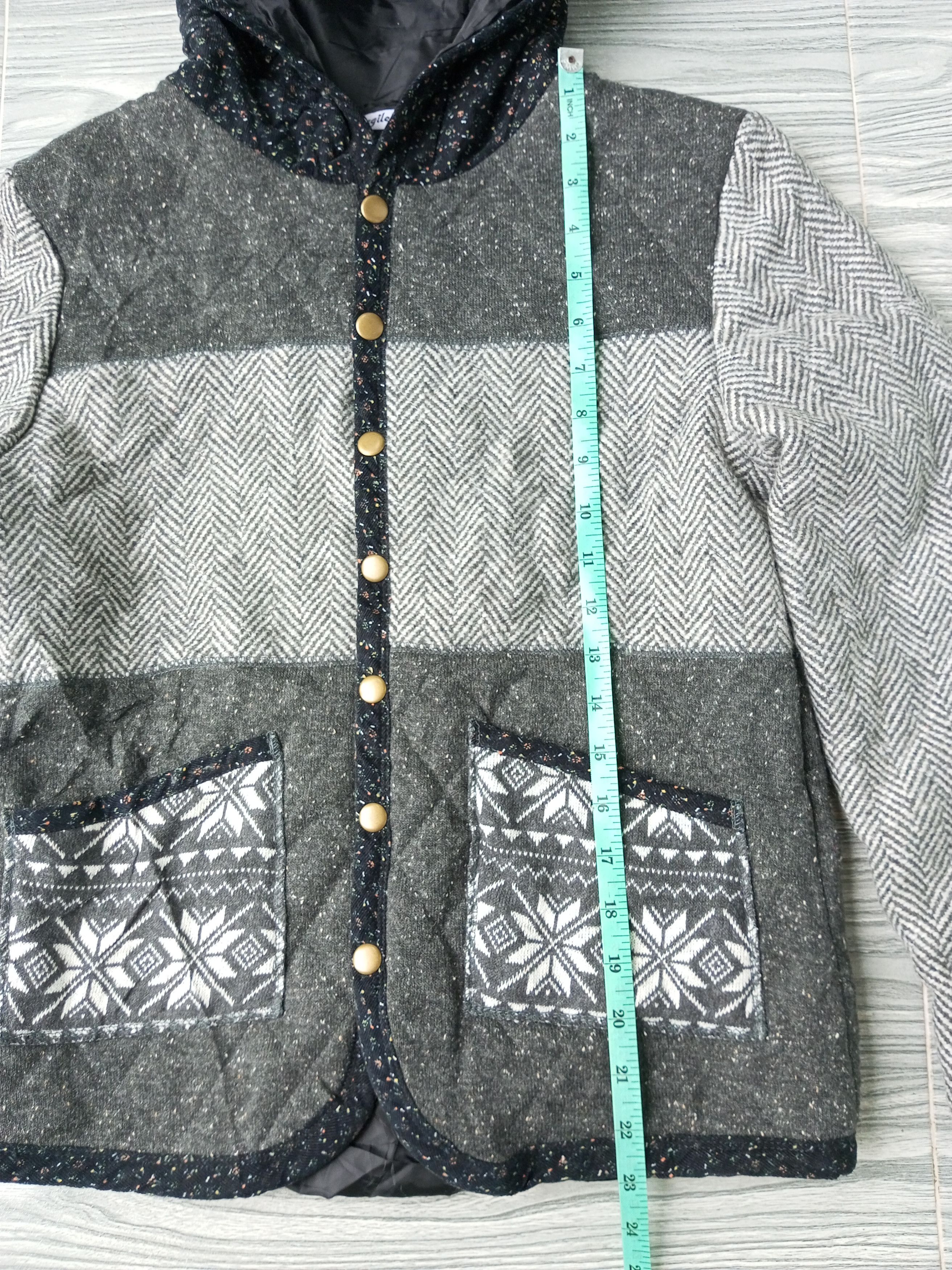 Isamu Katayama Backlash × Japanese Brand × KMRii Japanese Brand Agile Wool Button Down Jacket Size US M / EU 48-50 / 2 - 7 Thumbnail