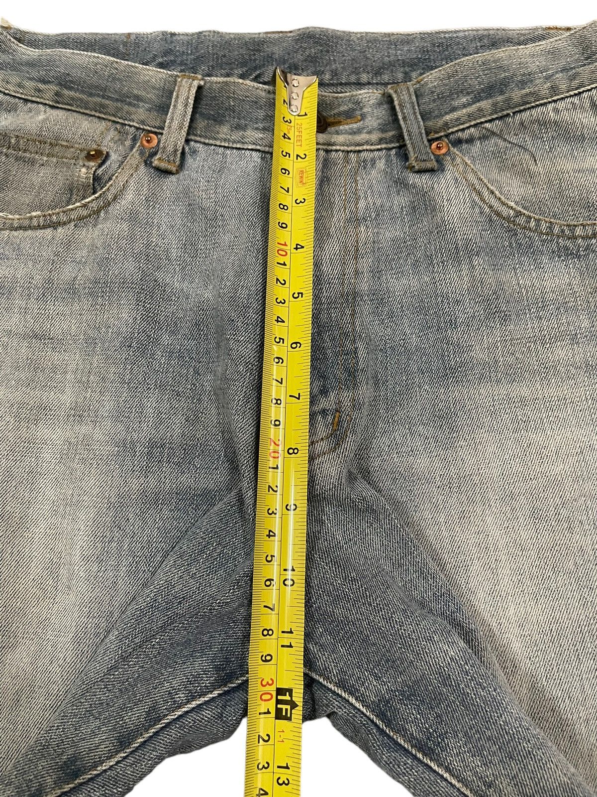 Fubu Vintage Japanese Brand Blue Wash Style Baggy Jeans Size US 30 / EU 46 - 13 Thumbnail