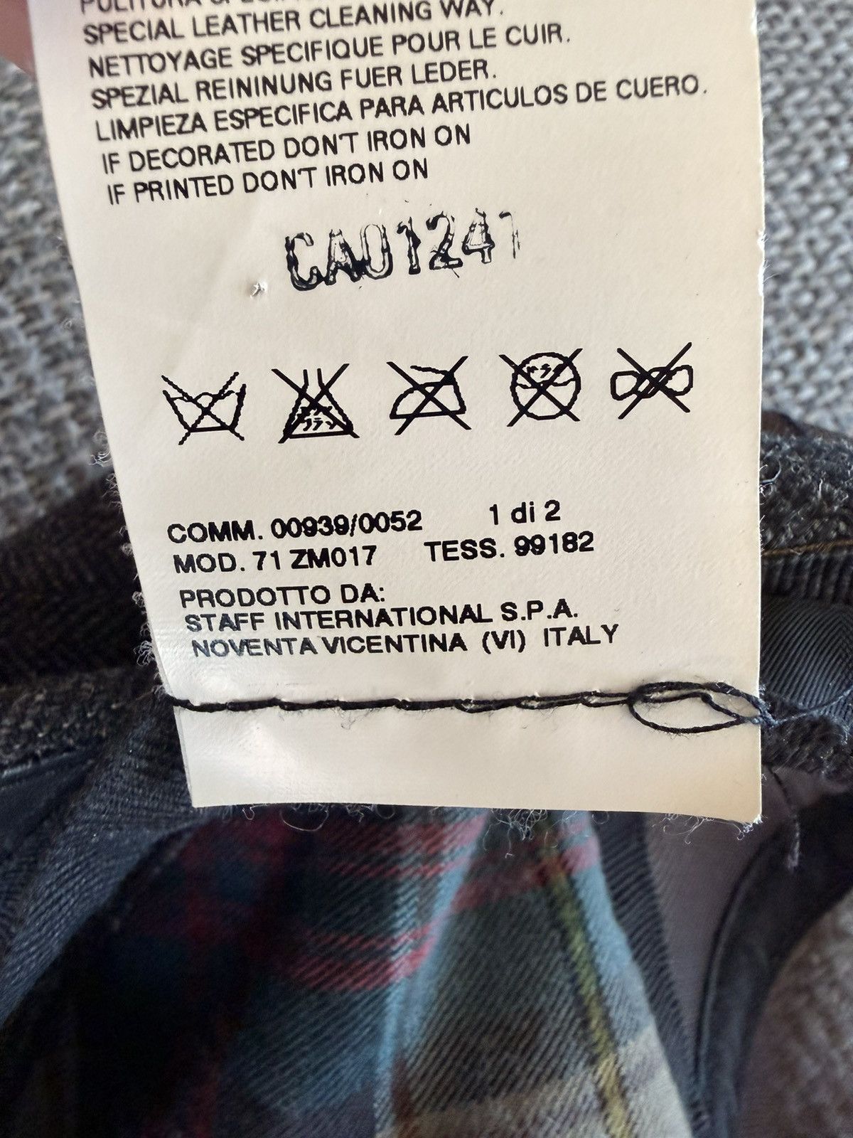 Dsquared2 FW 2005 Wool Hunting Cap Size ONE SIZE - 7 Thumbnail