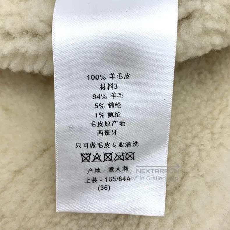 Dior Dior Colour-blocked wool leather bee embroidery hooded zip Size XS / US 0-2 / IT 36-38 - 7 Thumbnail
