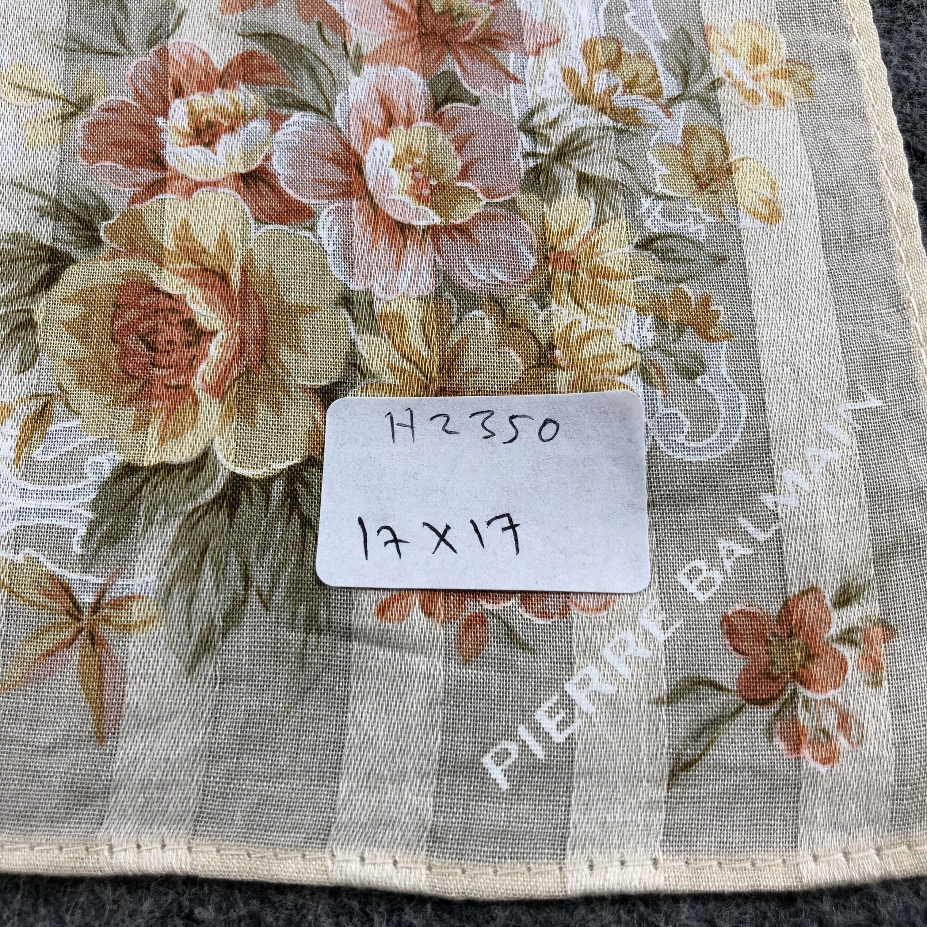 Japanese Brand Pierre Balmain Handkerchief Neckerchief Bandana H2350 Size ONE SIZE - 5 Thumbnail