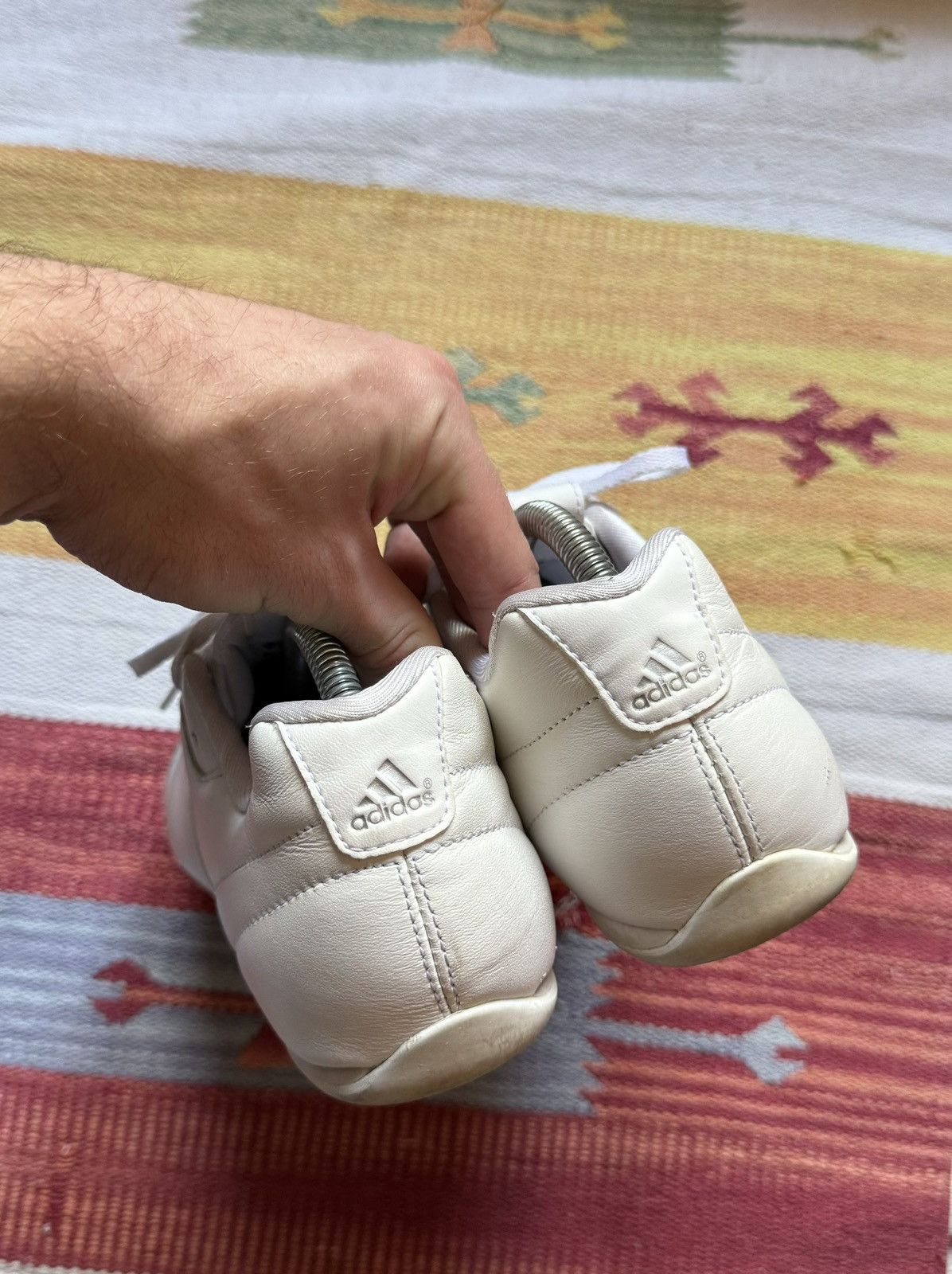 Vintage Vintage Women’s 2010 Adidas Darinca y2k Low Leather Sneakers Size US 10 / IT 40 - 12 Thumbnail