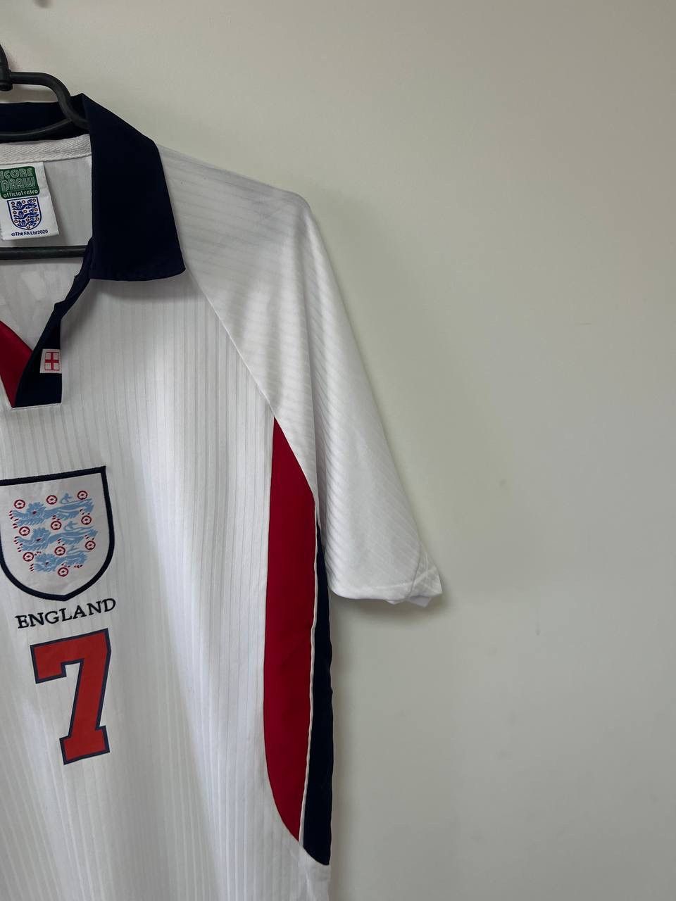 Other England 1997/1999 Home #7 Beckham Jersey Football Shirt L Size US L / EU 52-54 / 3 - 15 Thumbnail