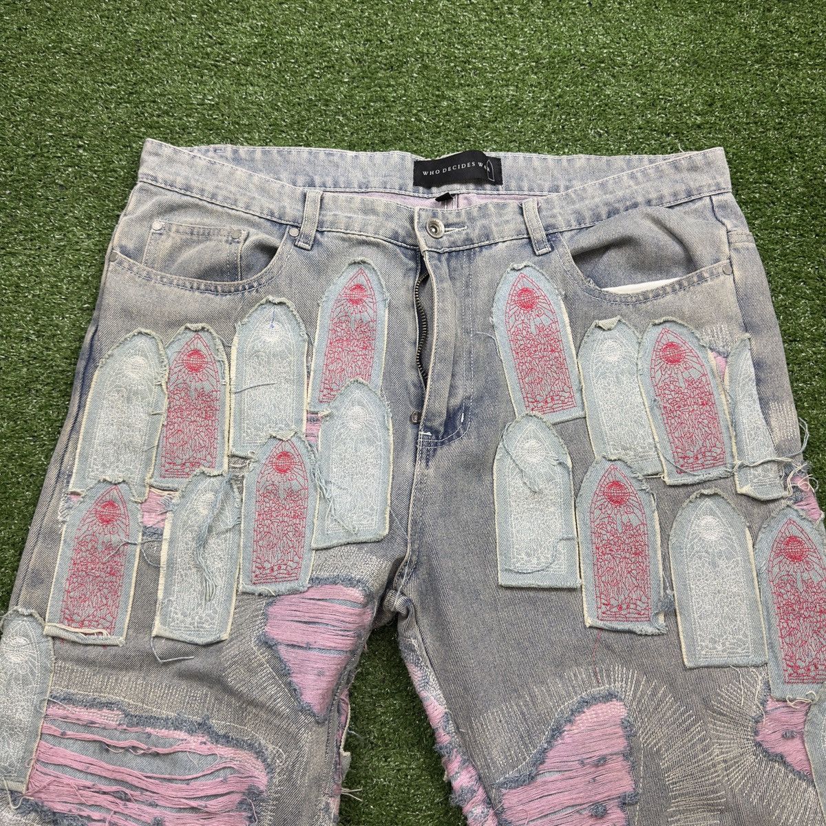 Who Decides War Who Decides War Ev Bravado Coliseum Fusion Denim Jeans 36x36 Size US 36 / EU 52 - 7 Thumbnail