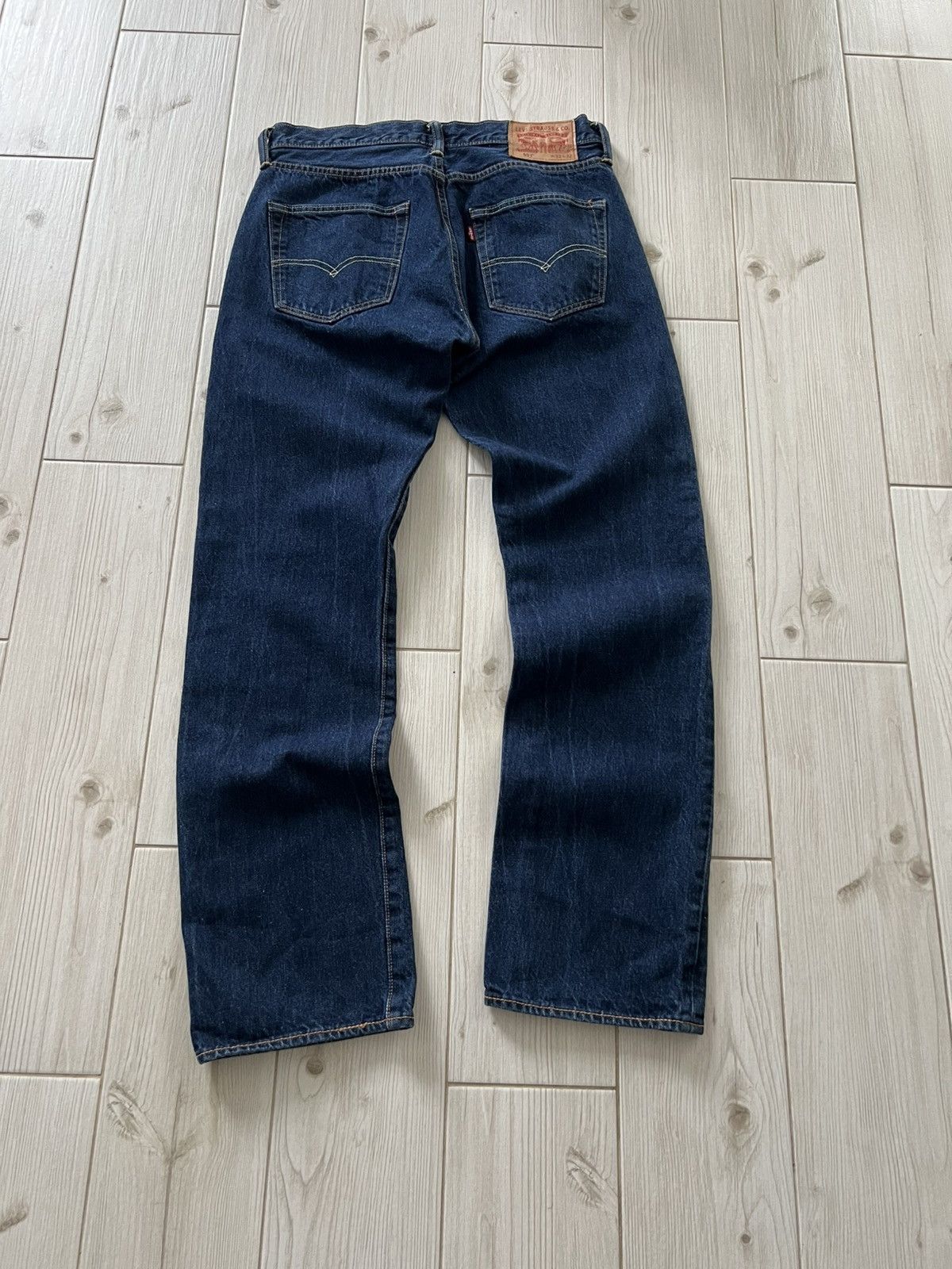 Levi's Vintage Levi's 501 Distressed Jeans 32x32 Size US 32 / EU 48 - 4 Thumbnail
