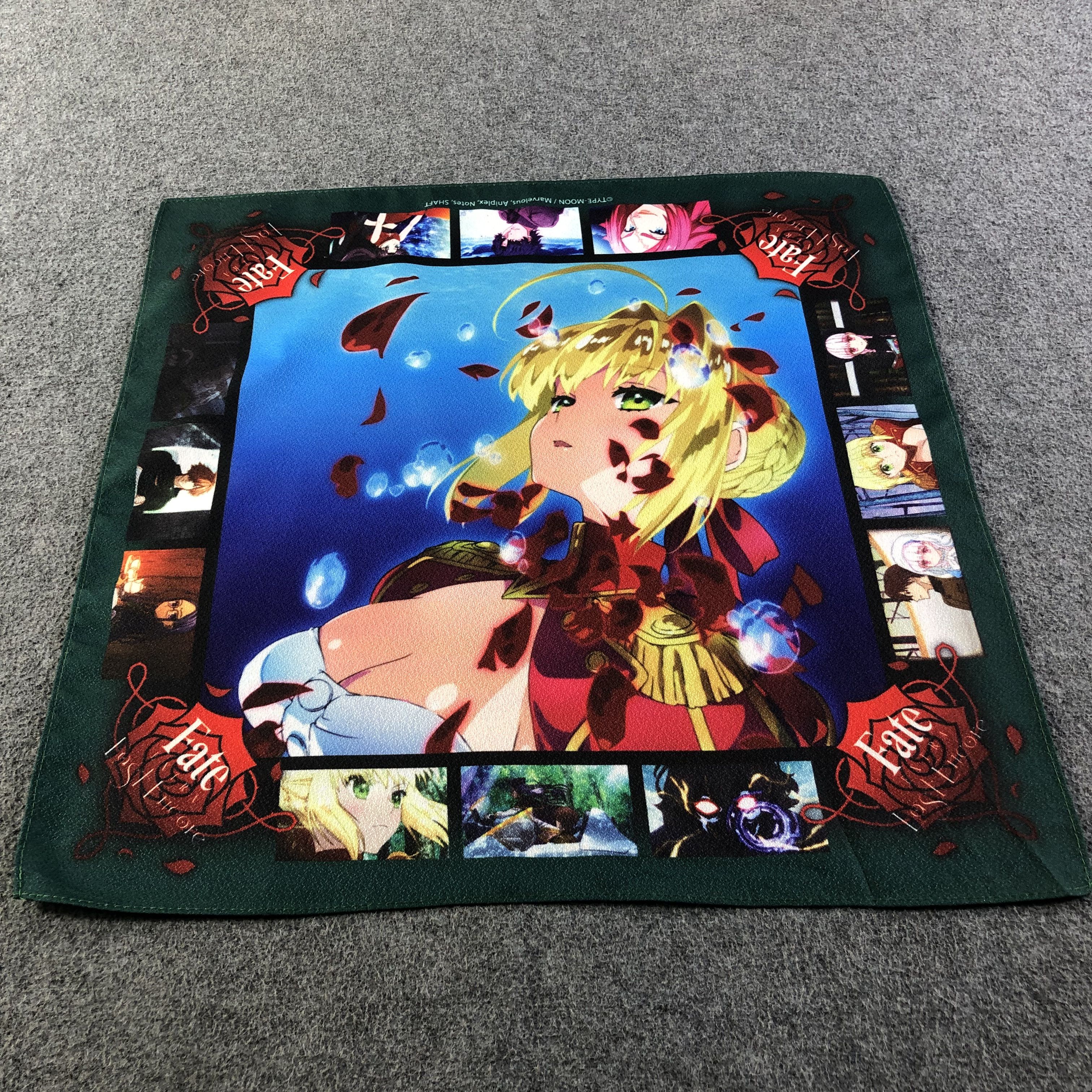 Anime × Vintage Fate/Extra Last Encore Handkerchief Neckerchief H2309 Size ONE SIZE - 1 Thumbnail