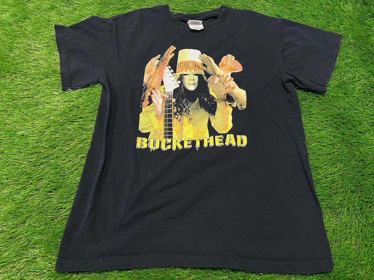 Band Tees Buckethead Vintage Shirt 2000s Rare Virtuoso Guitar Player Size US S / EU 44-46 / 1 - 1 Thumbnail