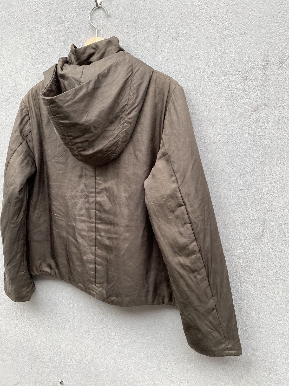 Jil Sander ‼️Archive‼️ JIL SANDER Polyster Cropped Hoodie Jacket Size M / US 6-8 / IT 42-44 - 10 Thumbnail