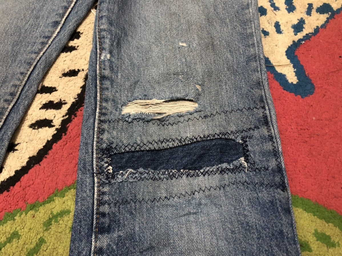 Levi's Vintage 90s Levis Distressed Ripped Zipper jeans Size US 29 - 4 Thumbnail
