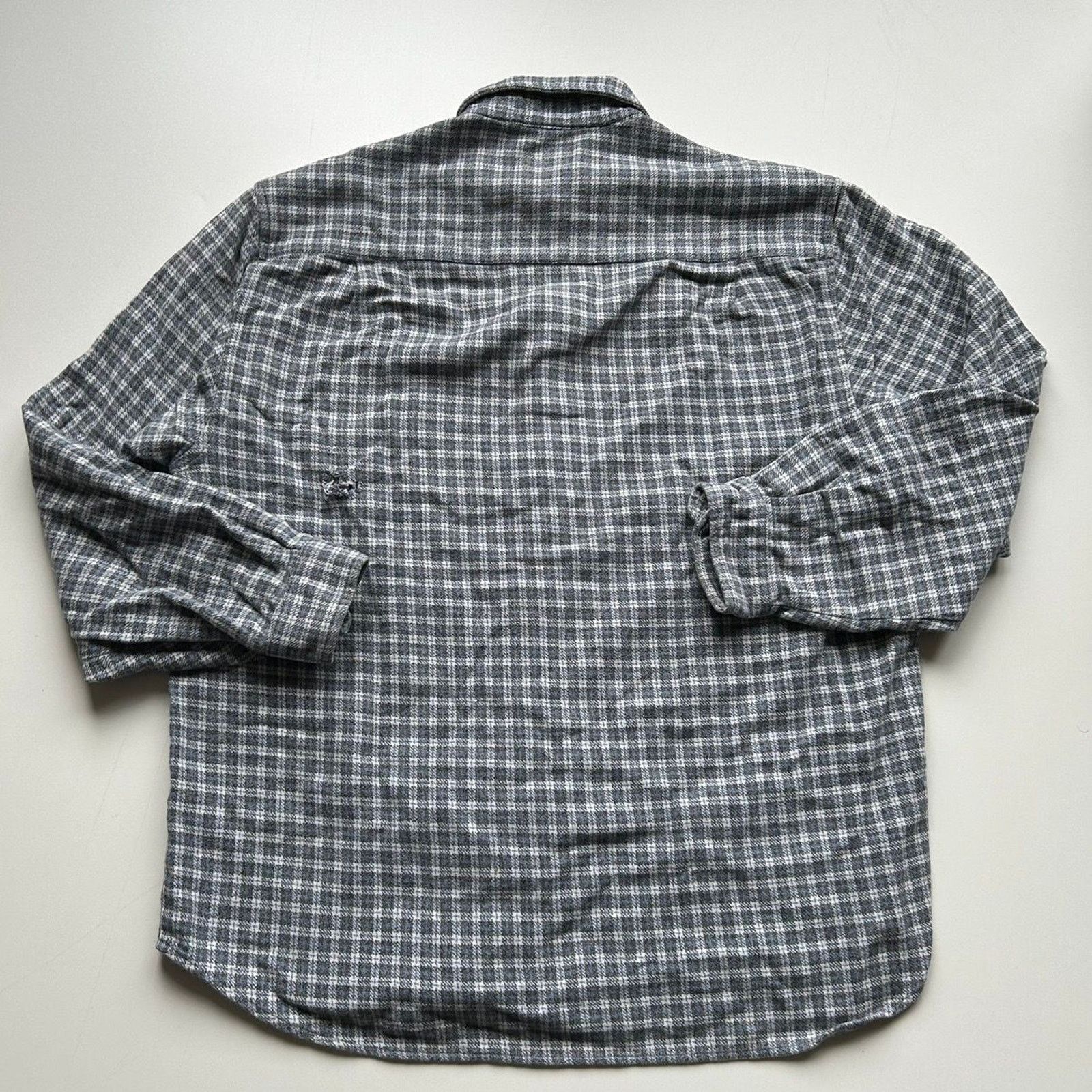 Guess × Vintage Vintage 90s Guess Plaid Checkered Button Up Shirt Medium USA Size US M / EU 48-50 / 2 - 4 Thumbnail