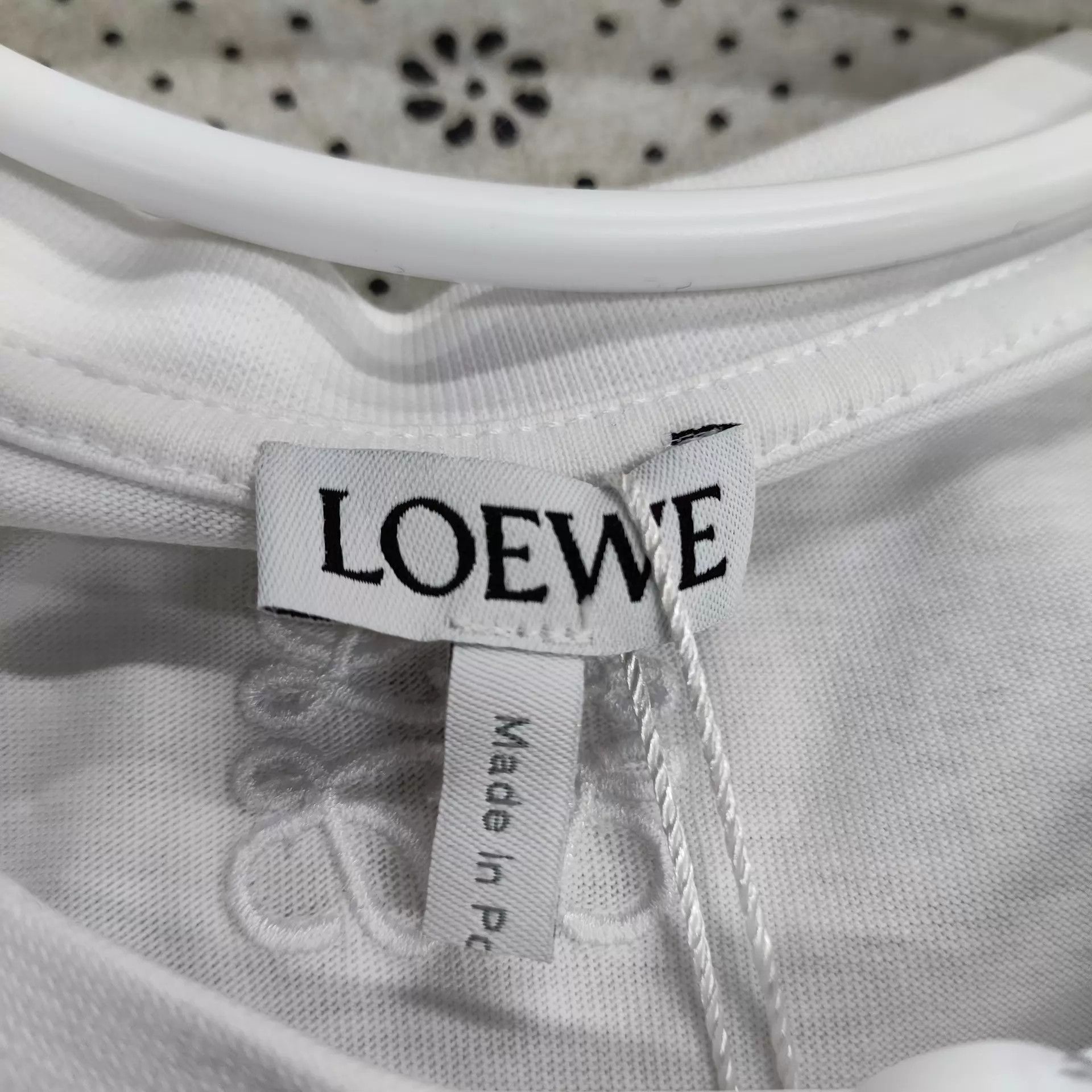Loewe LOEWE white summer T-shirt S size Size US S / EU 44-46 / 1 - 2 Thumbnail