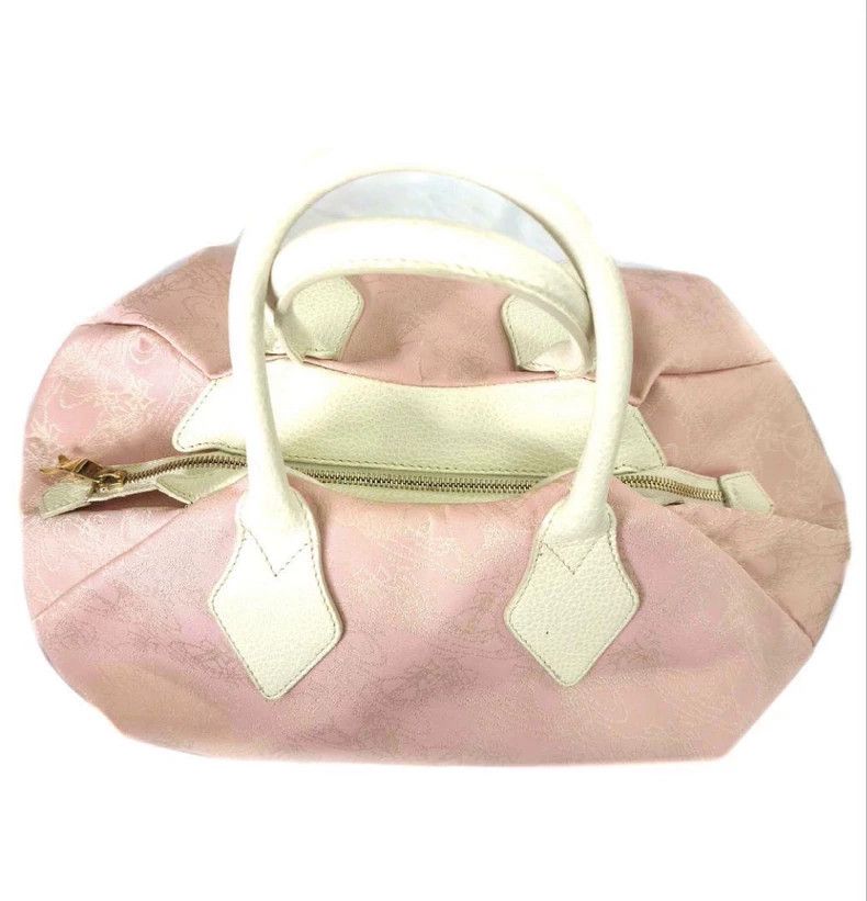 Vivienne Westwood Vivienne Westwood Pink Saturn embroidered bowling bag Size ONE SIZE - 2 Thumbnail