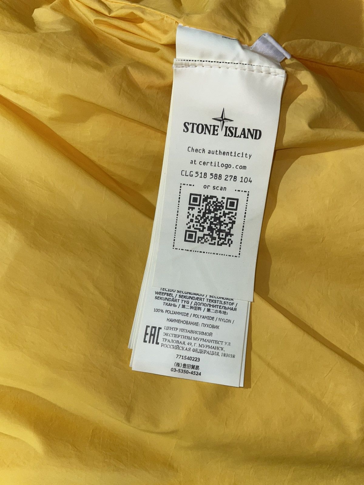 Stone Island Stone island crinkle reps ny Size US XL / EU 56 / 4 - 11 Thumbnail