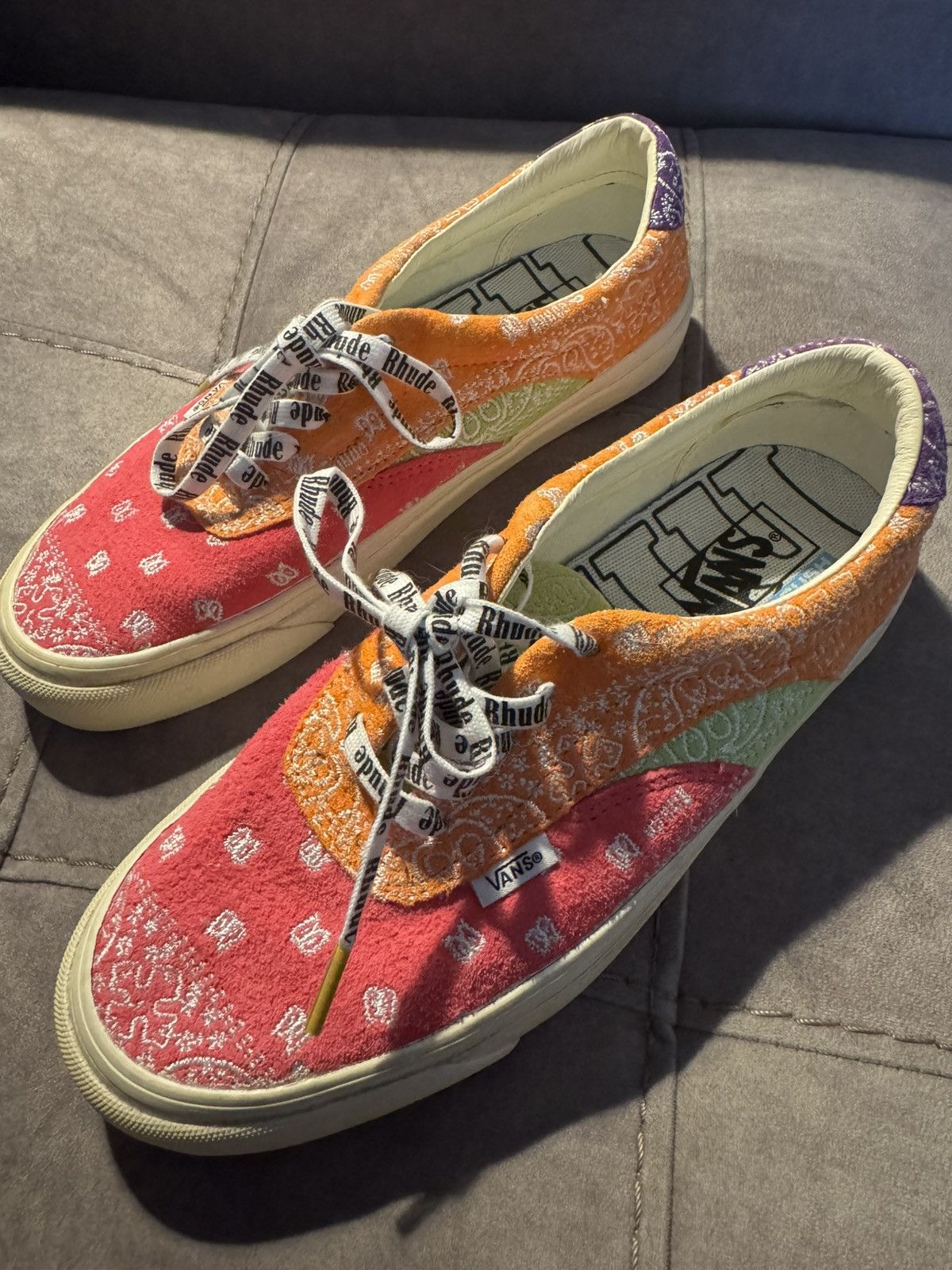 Rhude × Vans VANS x RHUDE sneakers shoes size US8 study all photos descri Size US 8 / EU 41 - 6 Thumbnail