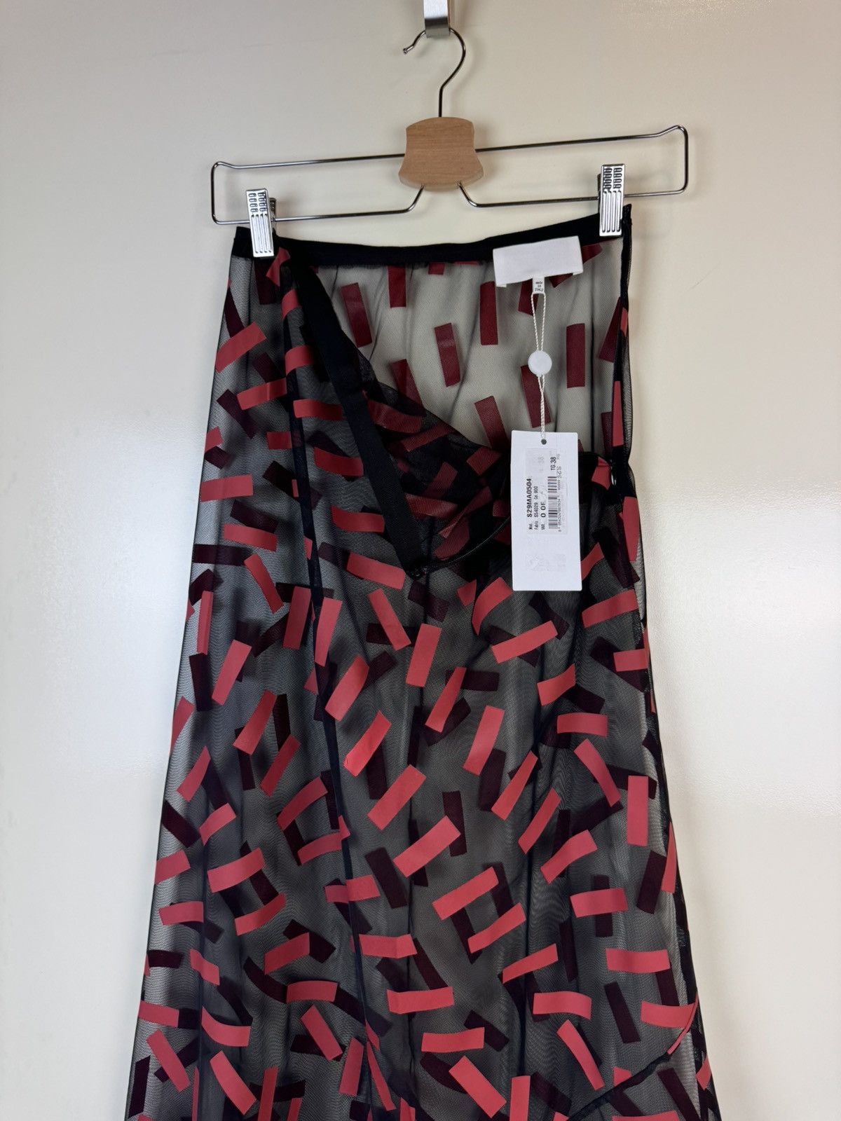 Maison Margiela Maison Margiela tulle mesh tape skirt midi layered rundholz Size 26" / US 2 / IT 38 - 11 Thumbnail