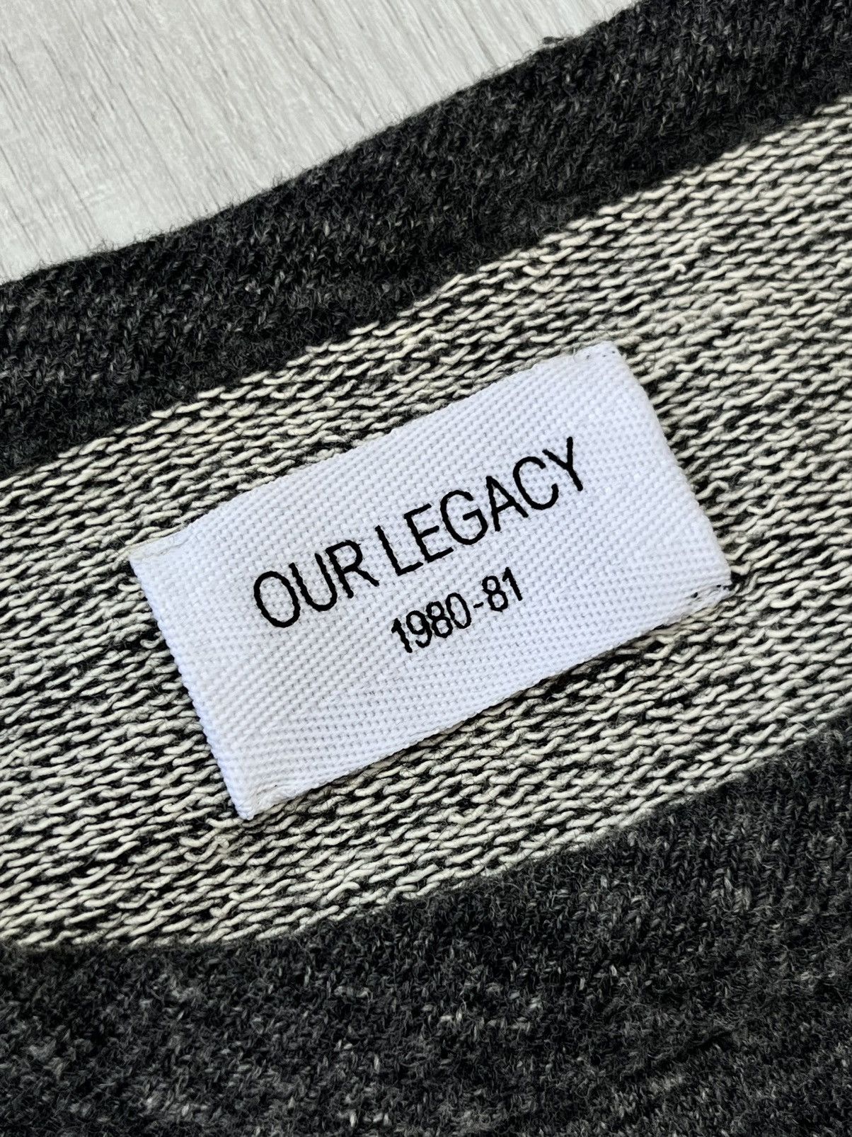 Our Legacy Our Legacy Great Sweat Wool Sweater Sweatshirt Size US S / EU 44-46 / 1 - 2 Thumbnail
