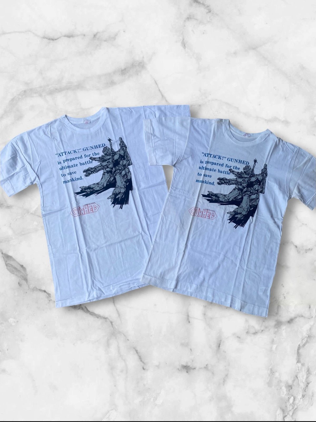 Anime Vintage Gunhed Bundle Medium & Large Rare Anime Mecha Tee Size US M / EU 48-50 / 2 - 1 Thumbnail