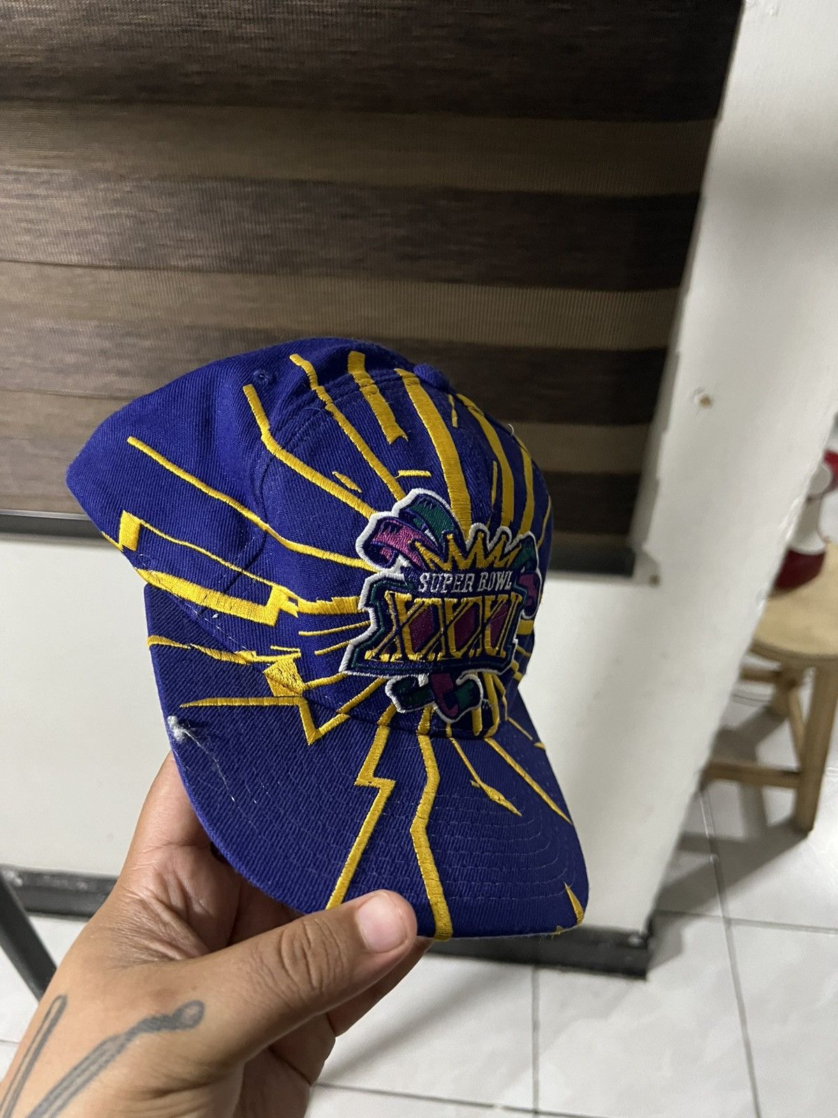 Starter Vintage Starter collision shockwave hat Size ONE SIZE - 7 Thumbnail