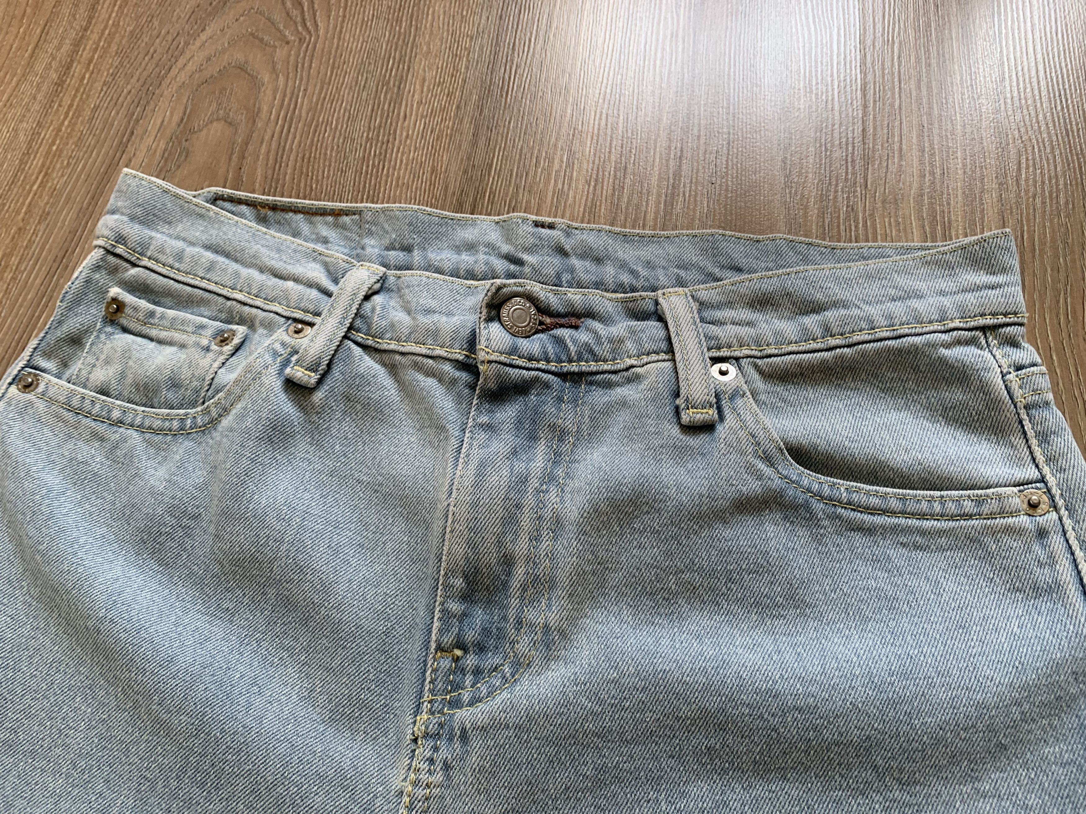 Levi's × Vintage Levis 510 Vintage Light Blue Denim Jeans Size US 30 / EU 46 - 6 Thumbnail