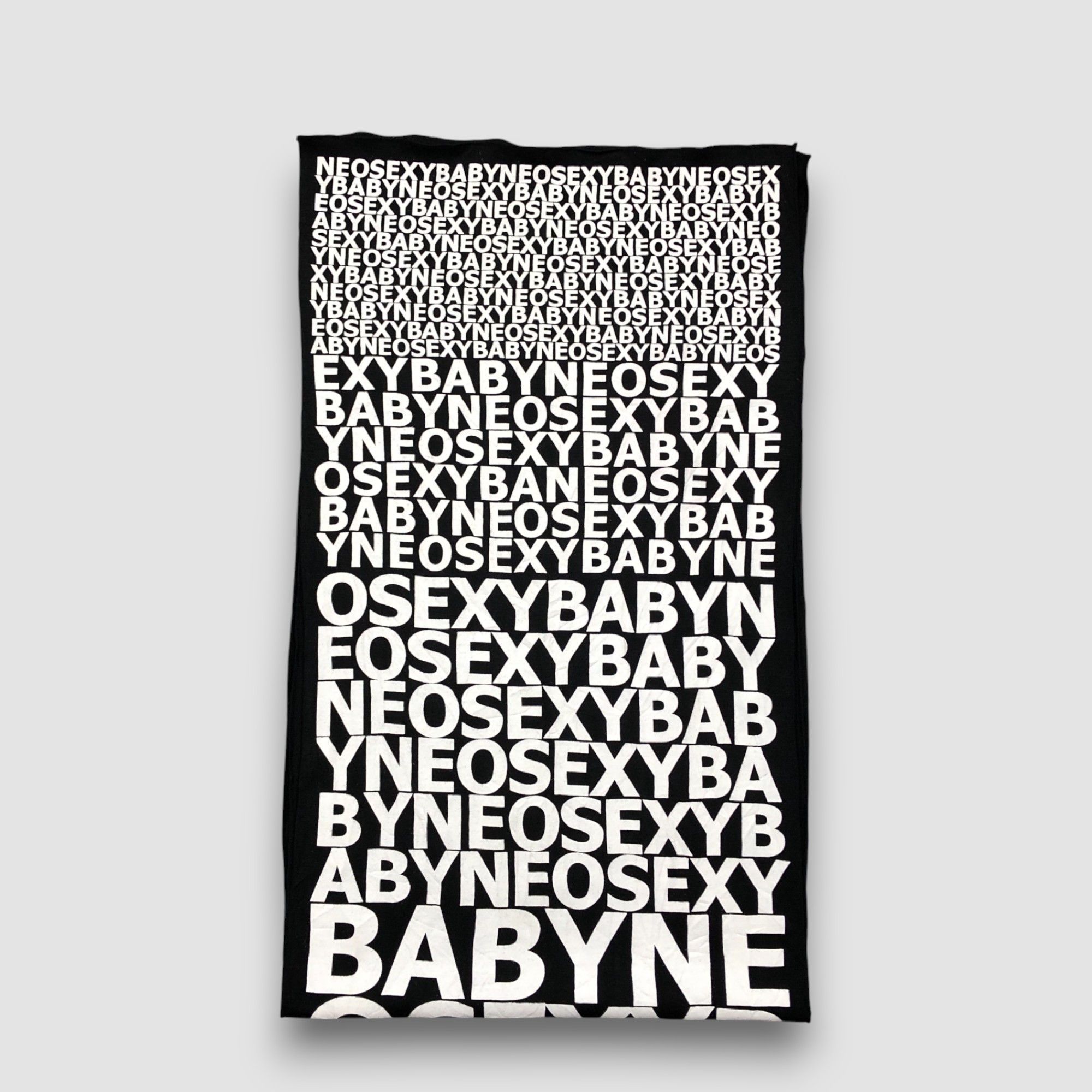 Japanese Brand Vintage Baby Neo Sexy Scarf Muffler Wool Cashmere Scarves Size ONE SIZE - 3 Thumbnail