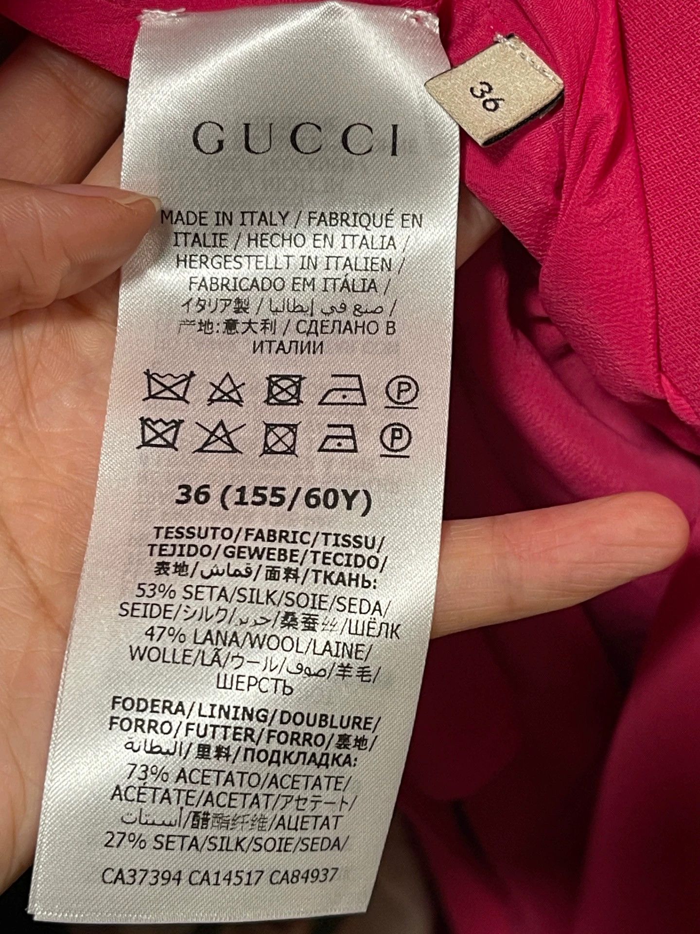 Gucci Gucci Women's New Skirt Size 36 Size 25" / US 0 / IT 36 - 6 Thumbnail
